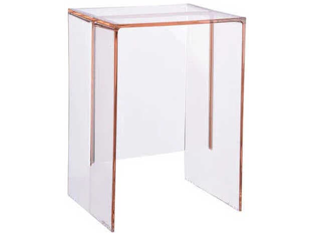 Kartell Max-Beam 13" Monolithic Stool/Table in Nude