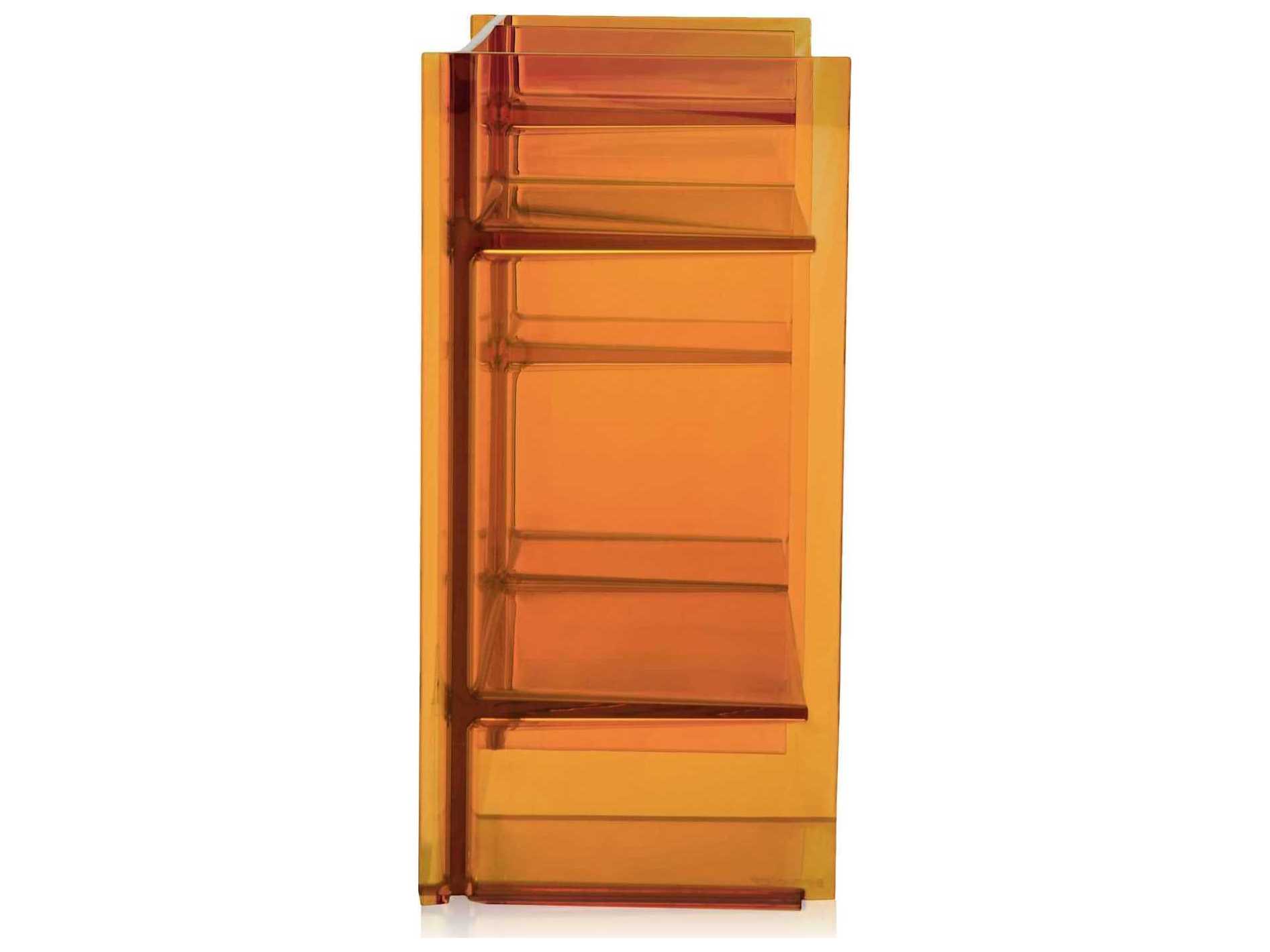 Kartell Sound-rack Amber Bookcase