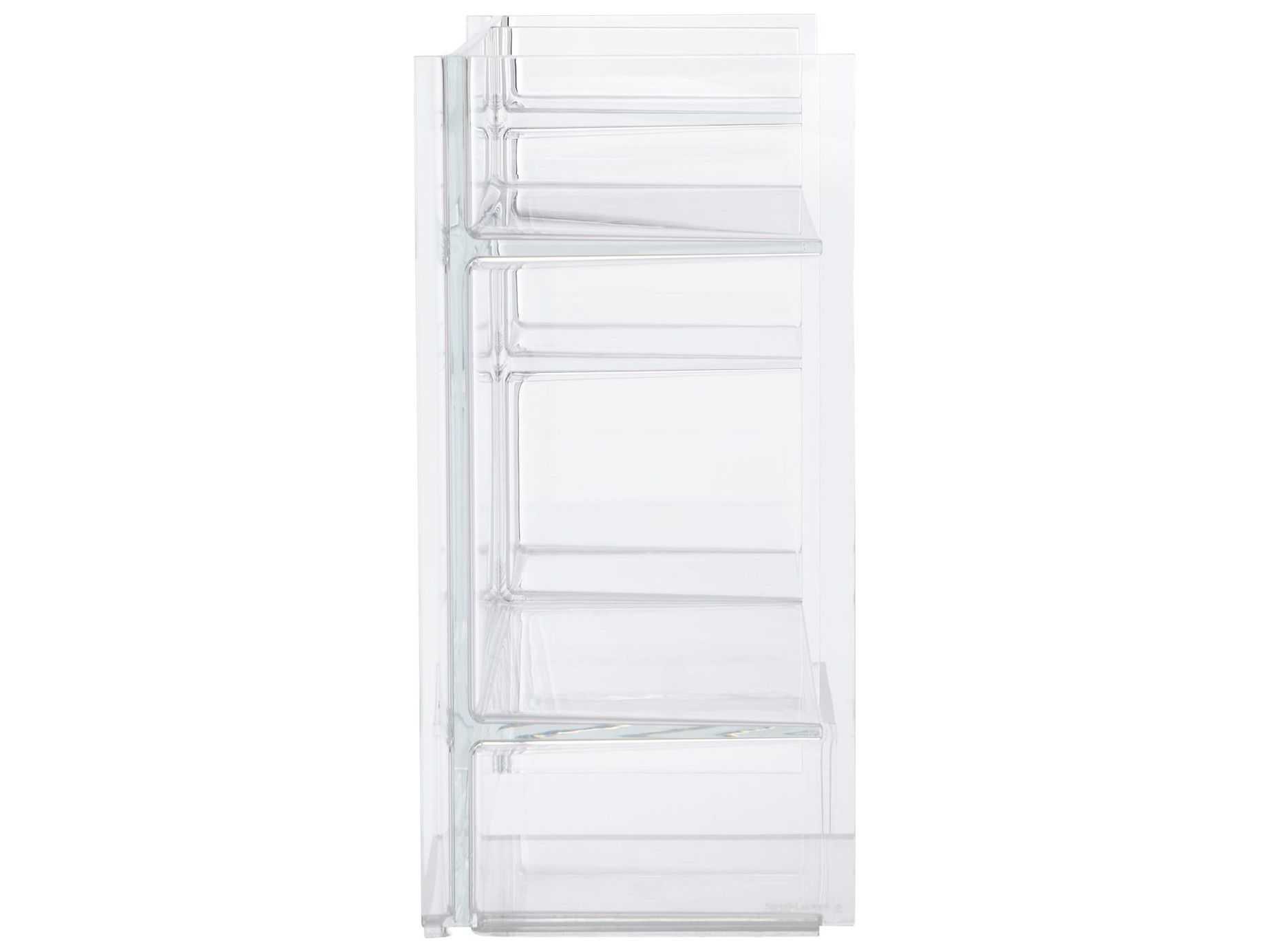 Kartell Sound-rack Transparent Crystal Bookcase