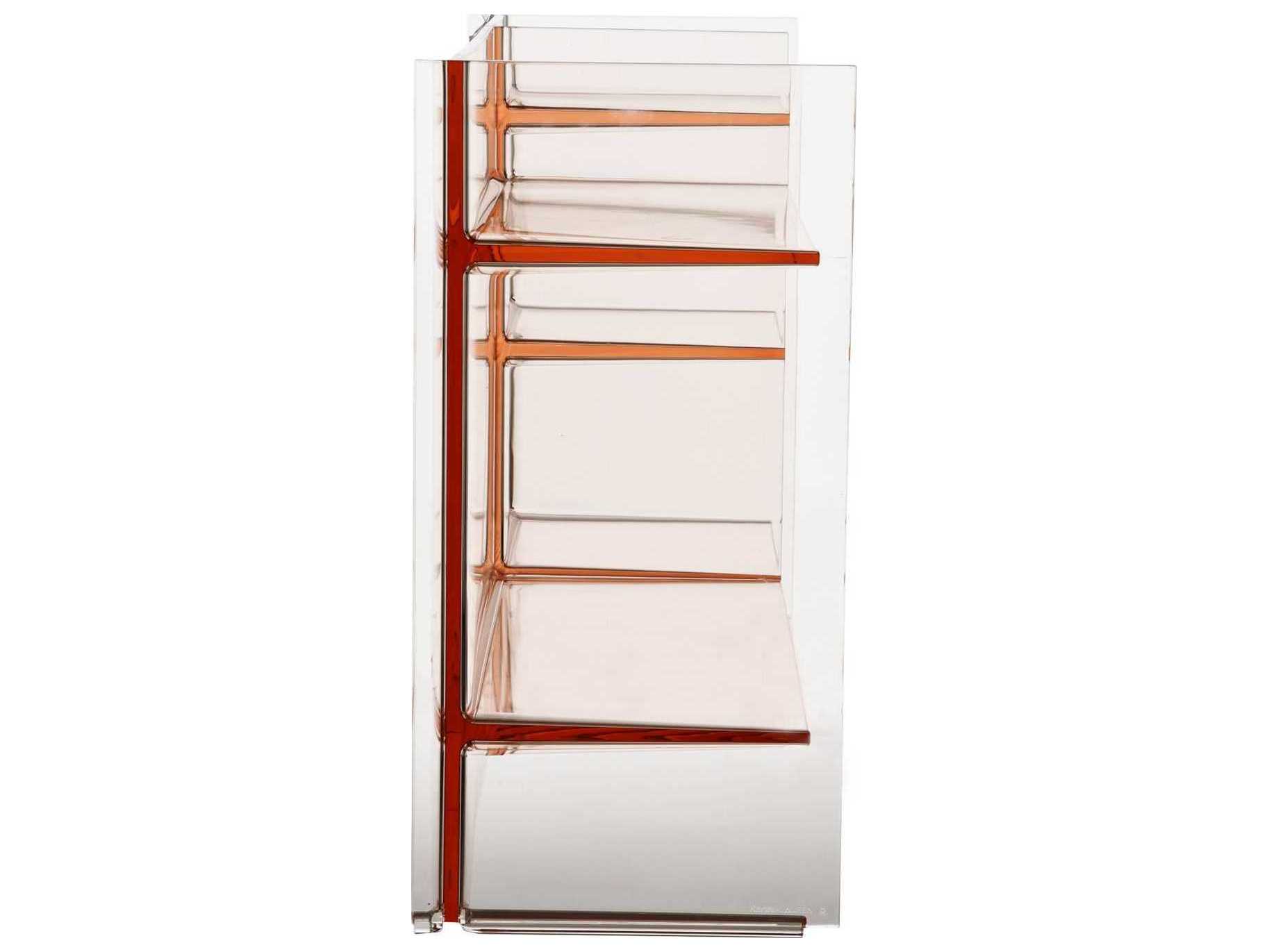 Kartell Sound-rack Nude Pink Bookcase