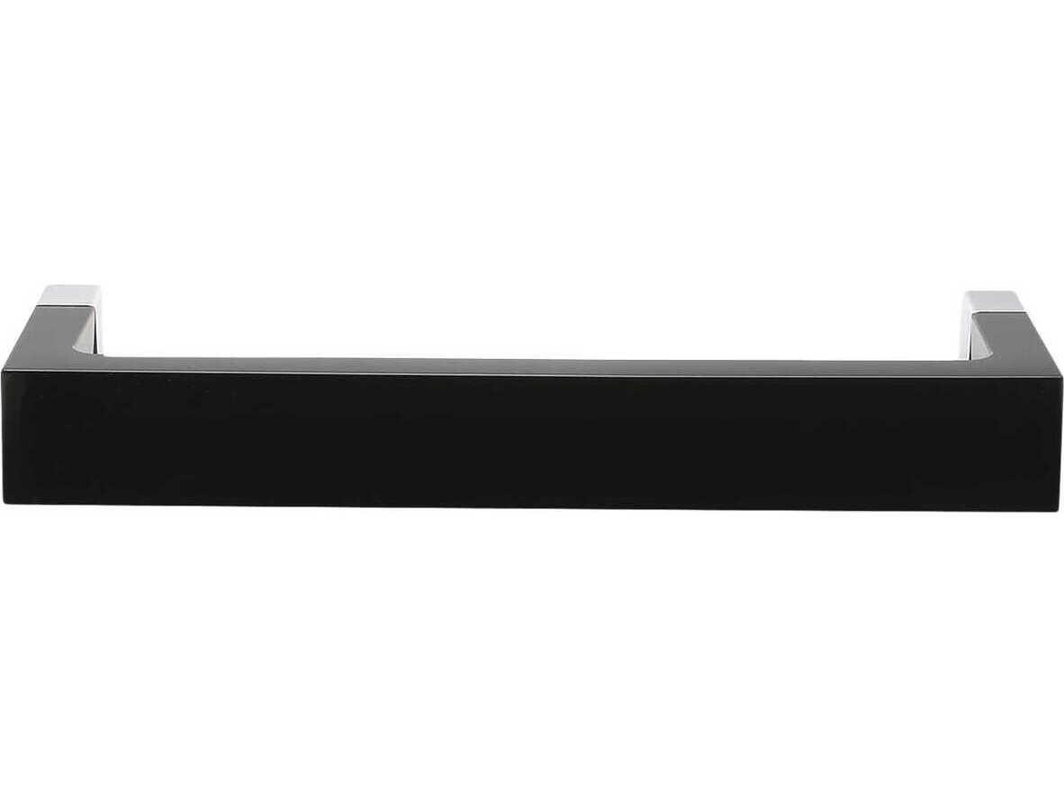 Kartell Rail Black 12" Towel Rack
