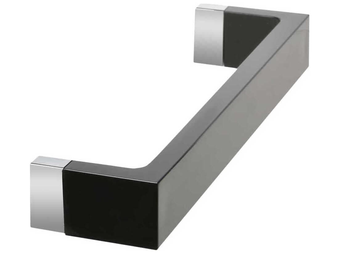 Kartell Rail Black 12" Towel Rack