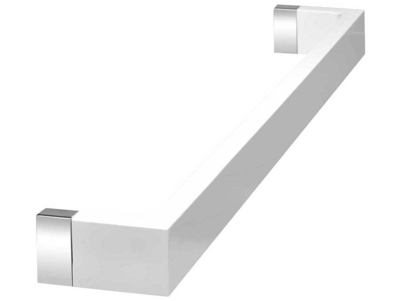 Kartell Rail White 26" Towel Rack