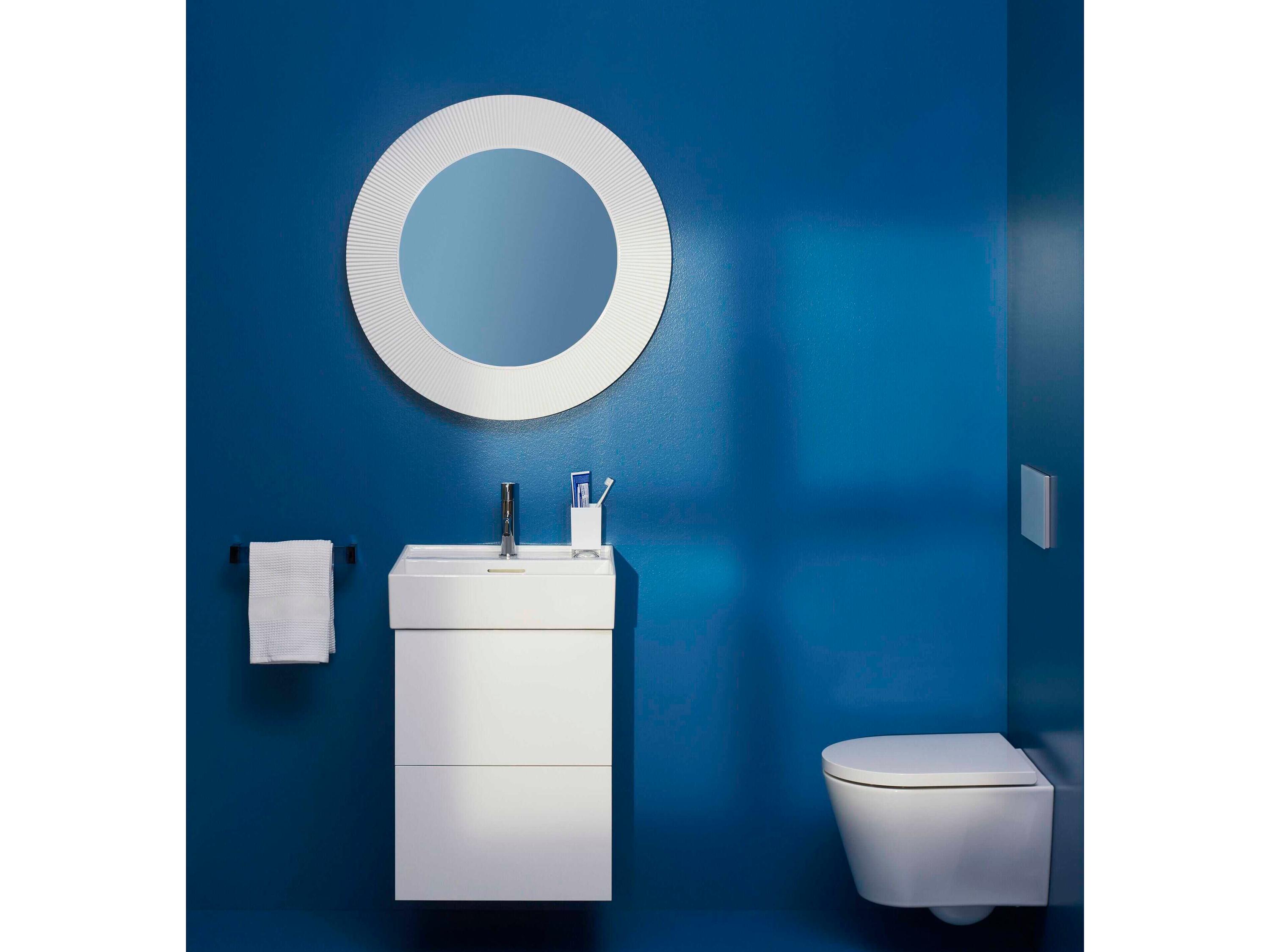 Kartell All Saints White Round Wall Mirror