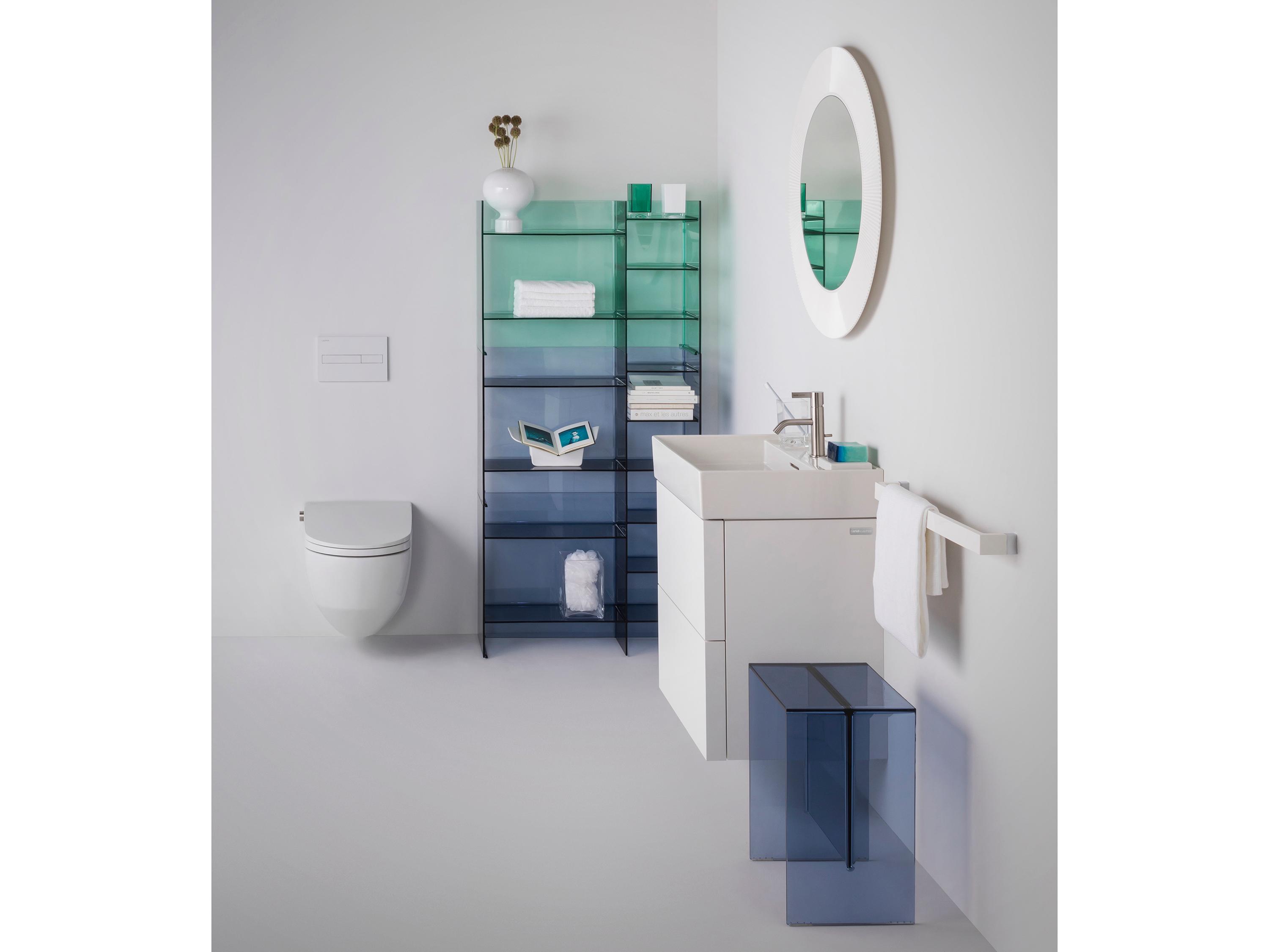 Kartell Boxy Crystal Toothbrush Holder