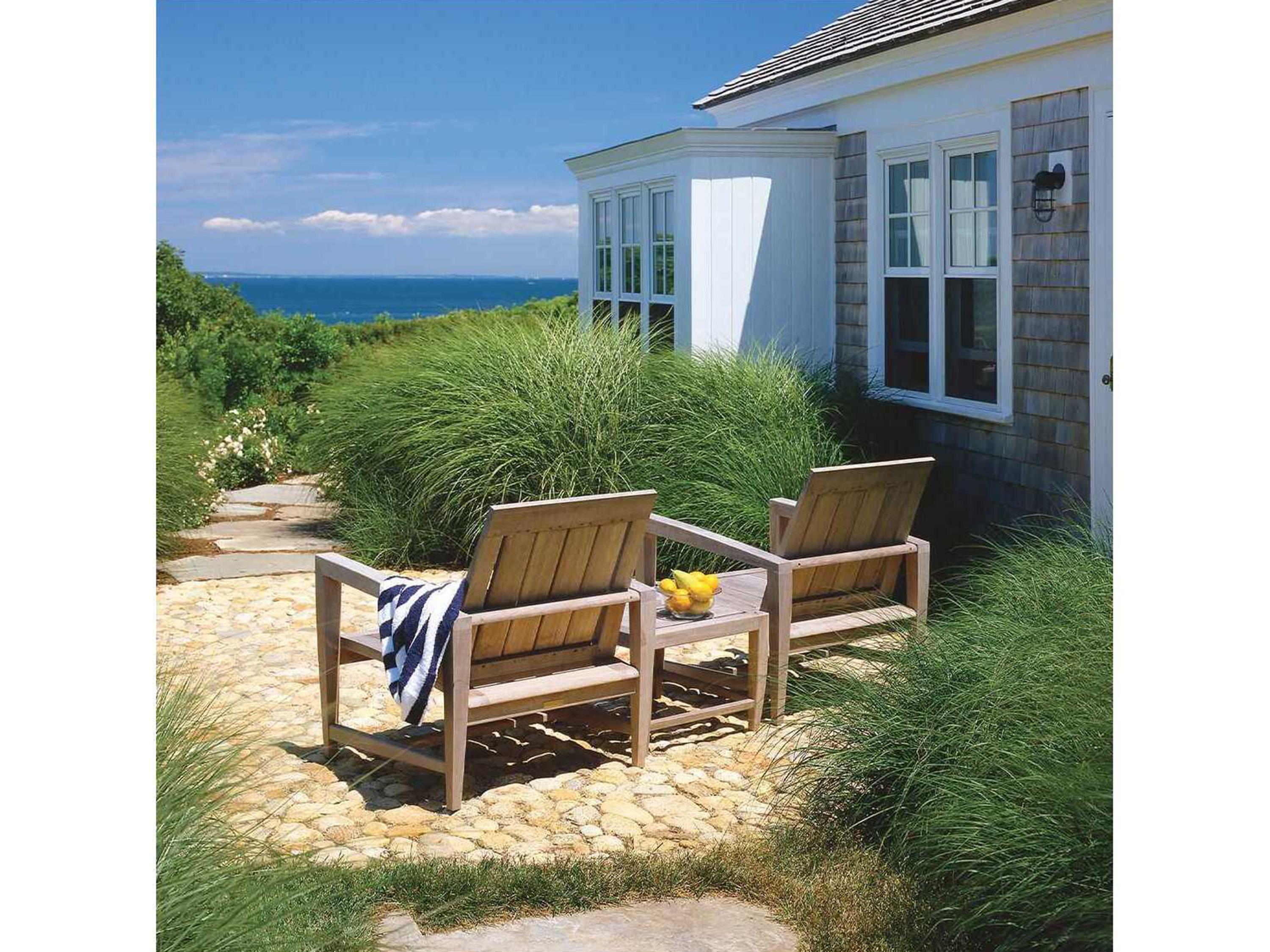 Kingsley Bate Amalfi Teak Lounge Chair