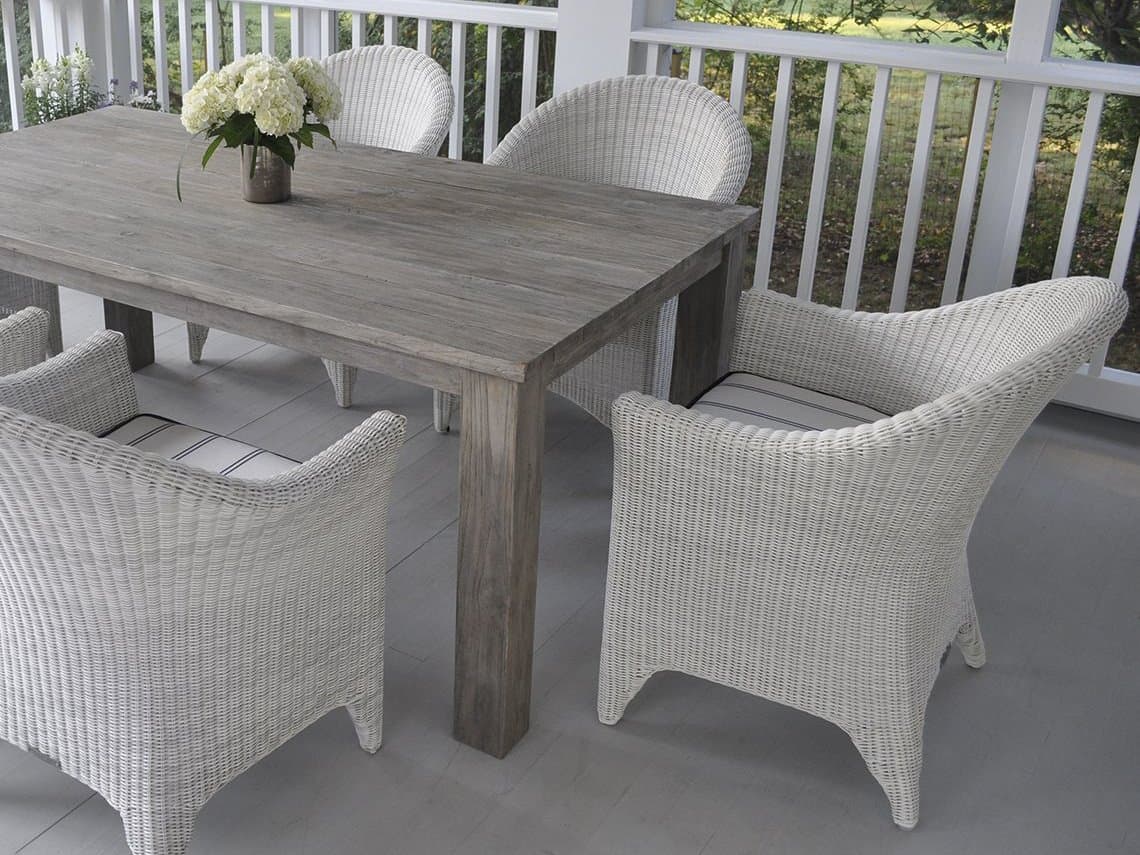 Kingsley Bate Cape Cod Wicker Dining Set