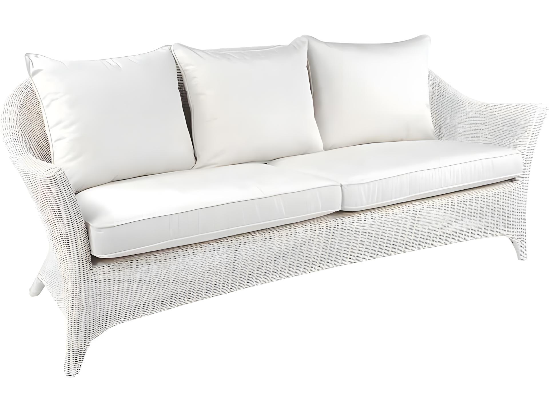 Kingsley Bate Cape Cod Wicker Cushion Sofa
