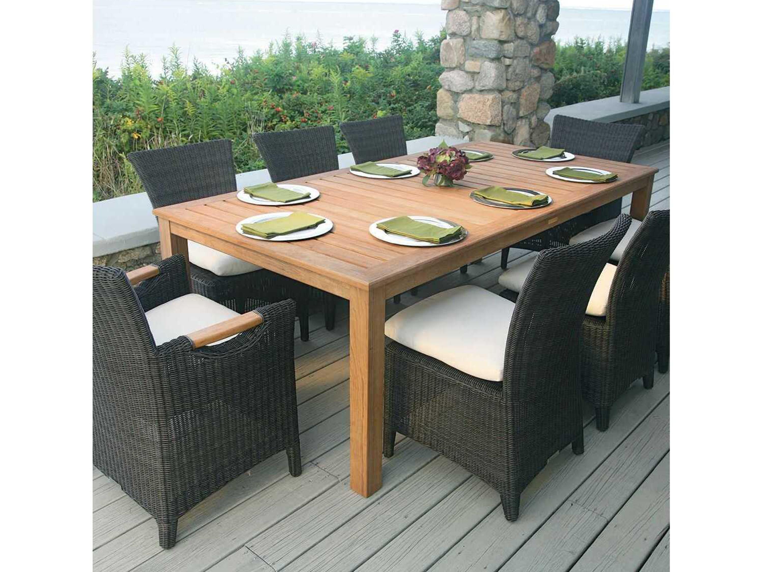 Kingsley Bate Special Order Culebra Wicker Cushion Dining Side Chair