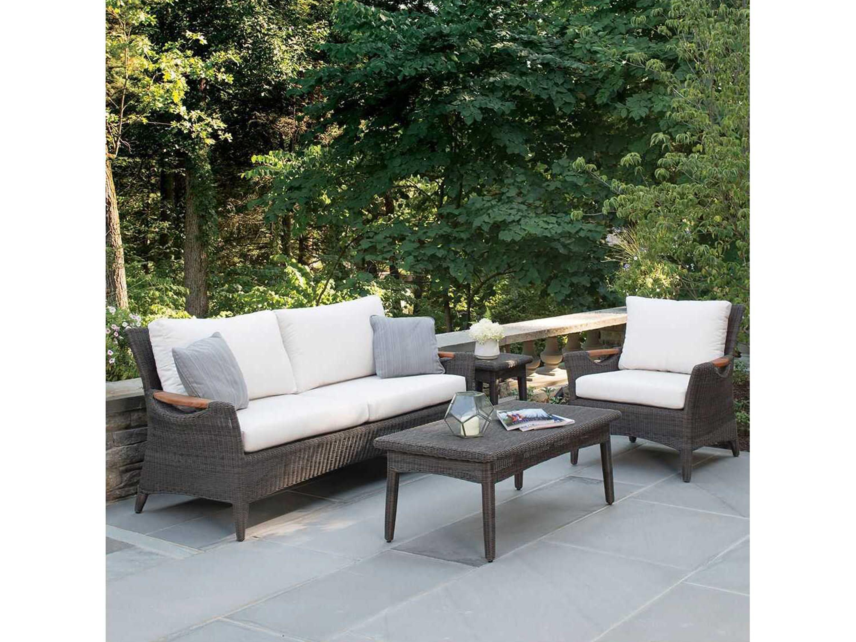 Kingsley Bate Special Order Culebra Wicker Cushion Sofa