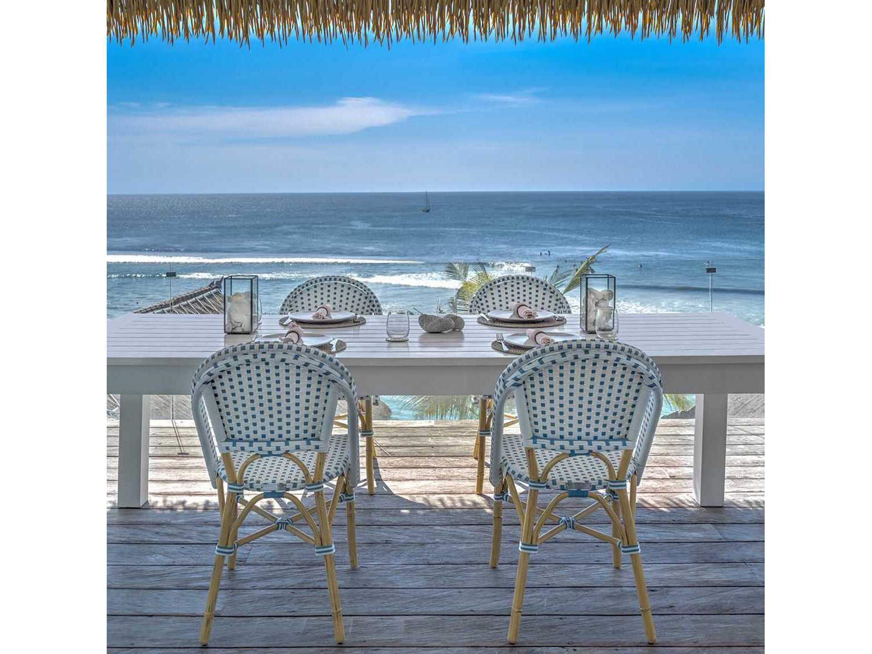 Kingsley Bate Café Wicker Dining Side Chair