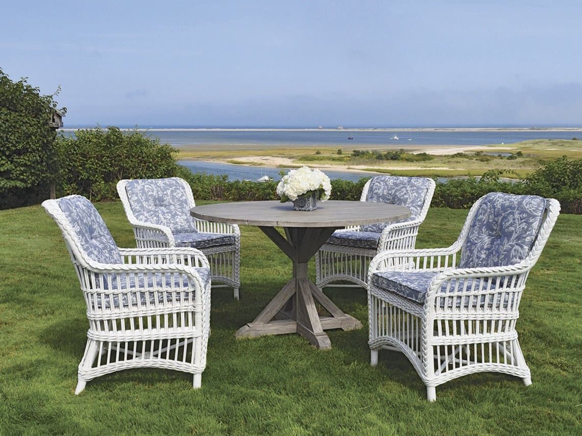 Kingsley Bate Chatham Special Order Wicker Dining Set