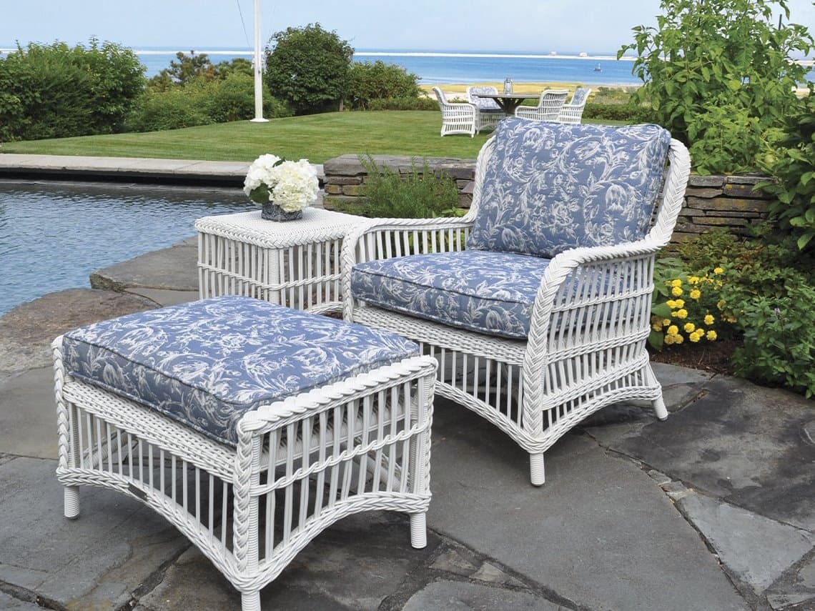 Kingsley Bate Chatham Special Order Wicker Cushion Lounge Set