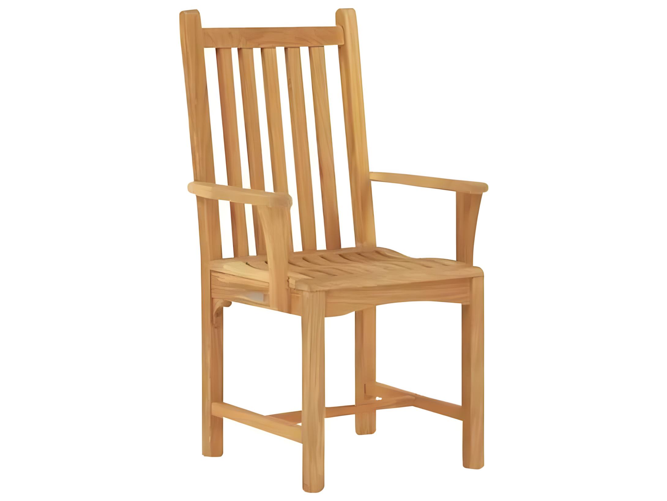 Kingsley Bate Classic Teak Dining Arm Chair