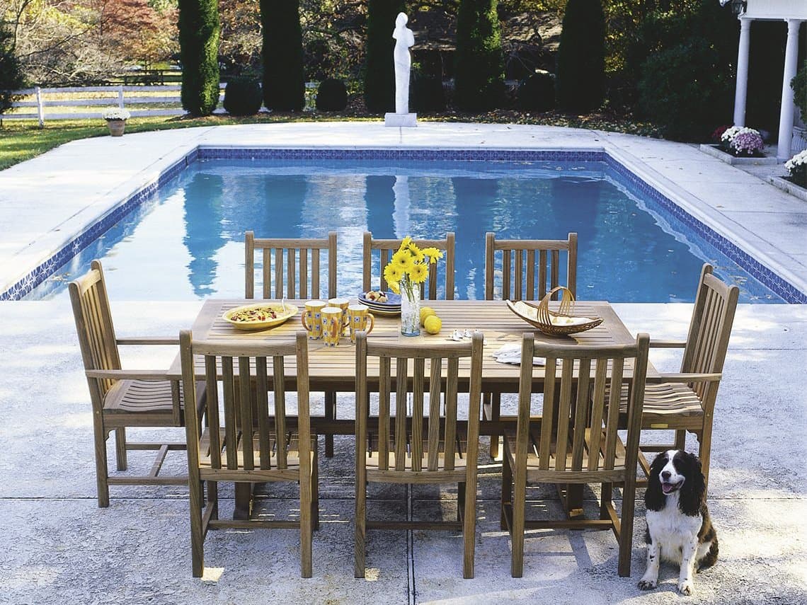 Kingsley Bate Classic Teak Dining Set