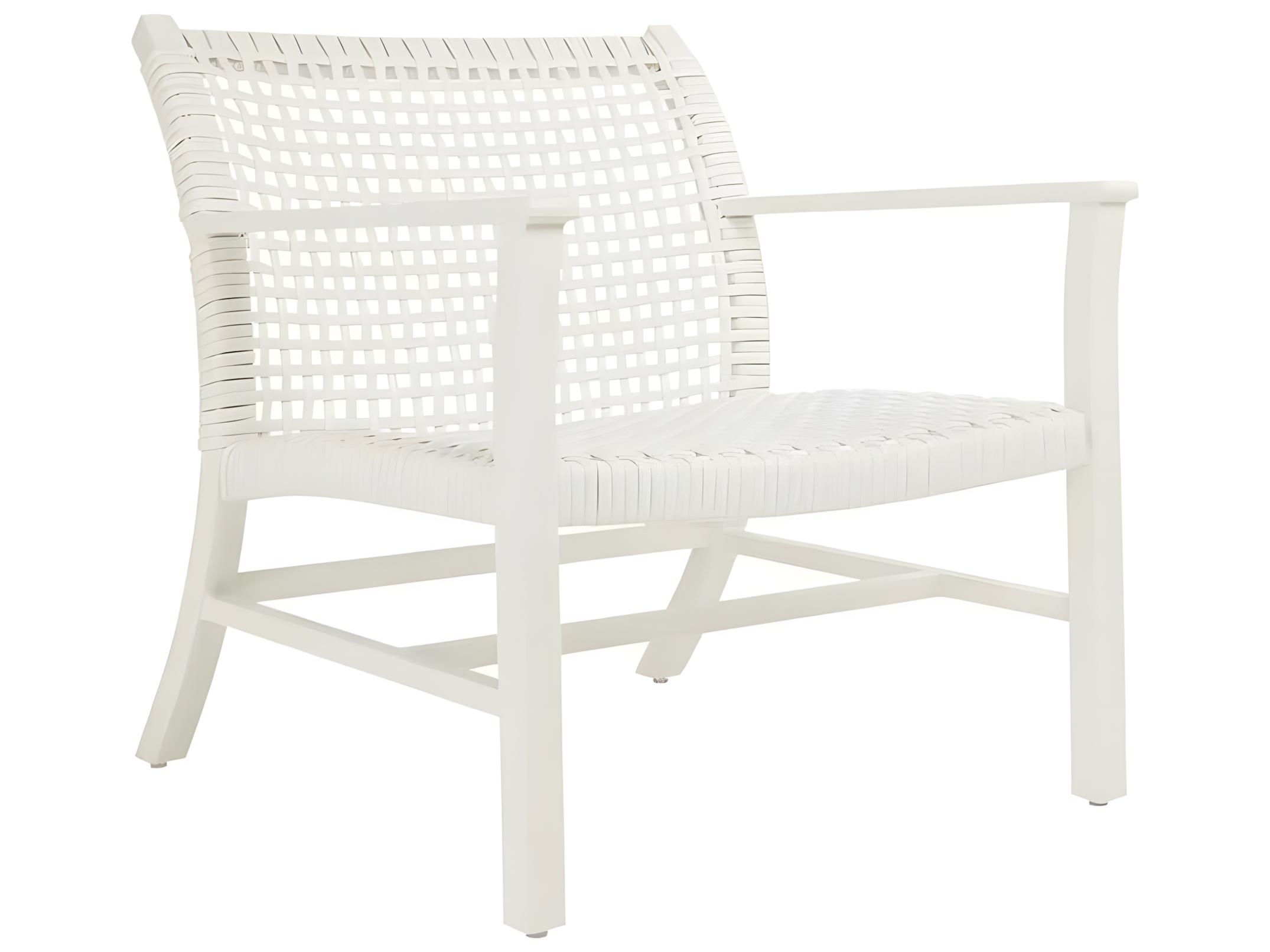 Kingsley Bate Catherine Aluminum Wicker Lounge Chair