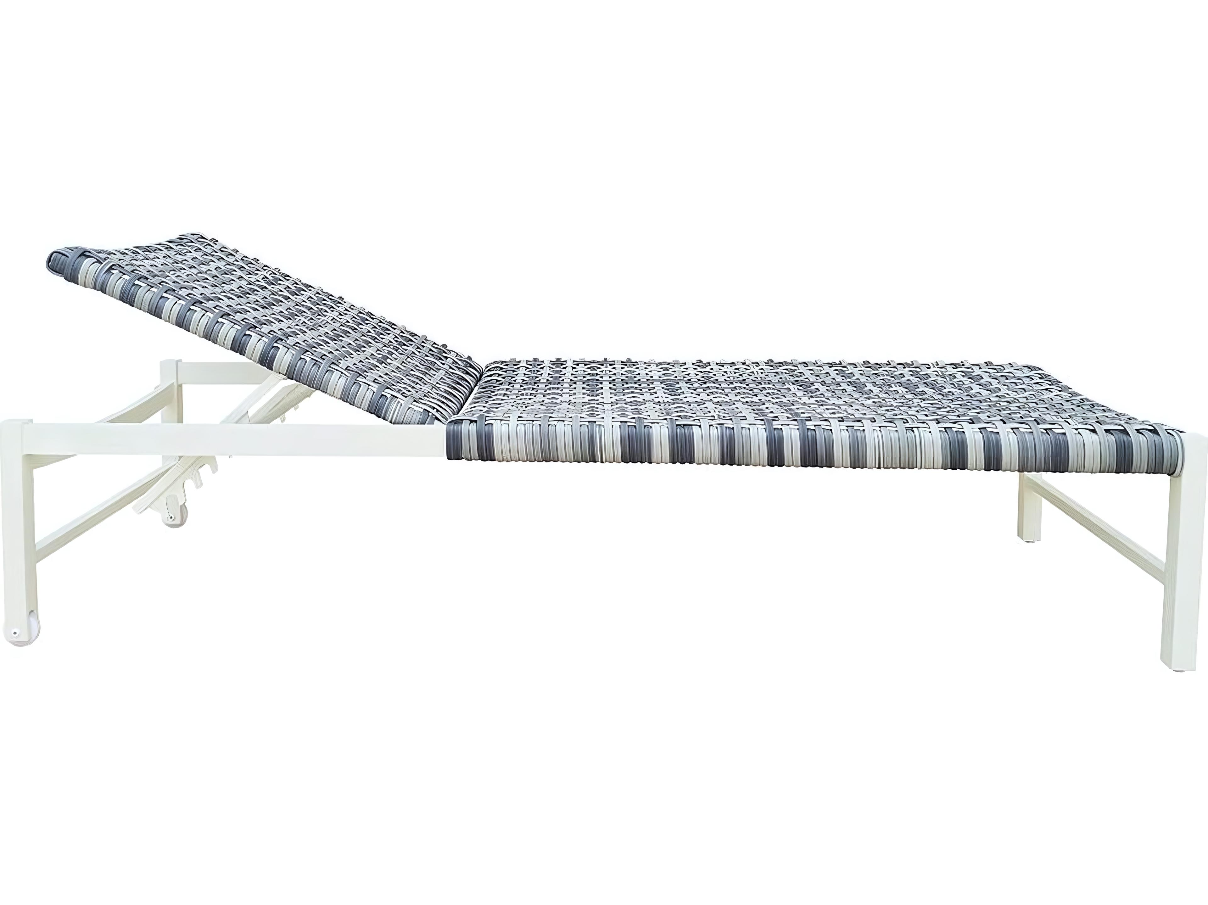 Kingsley Bate Special Order Kingsley Bate Special Order Catherine Aluminum Wicker Chaise Lounge