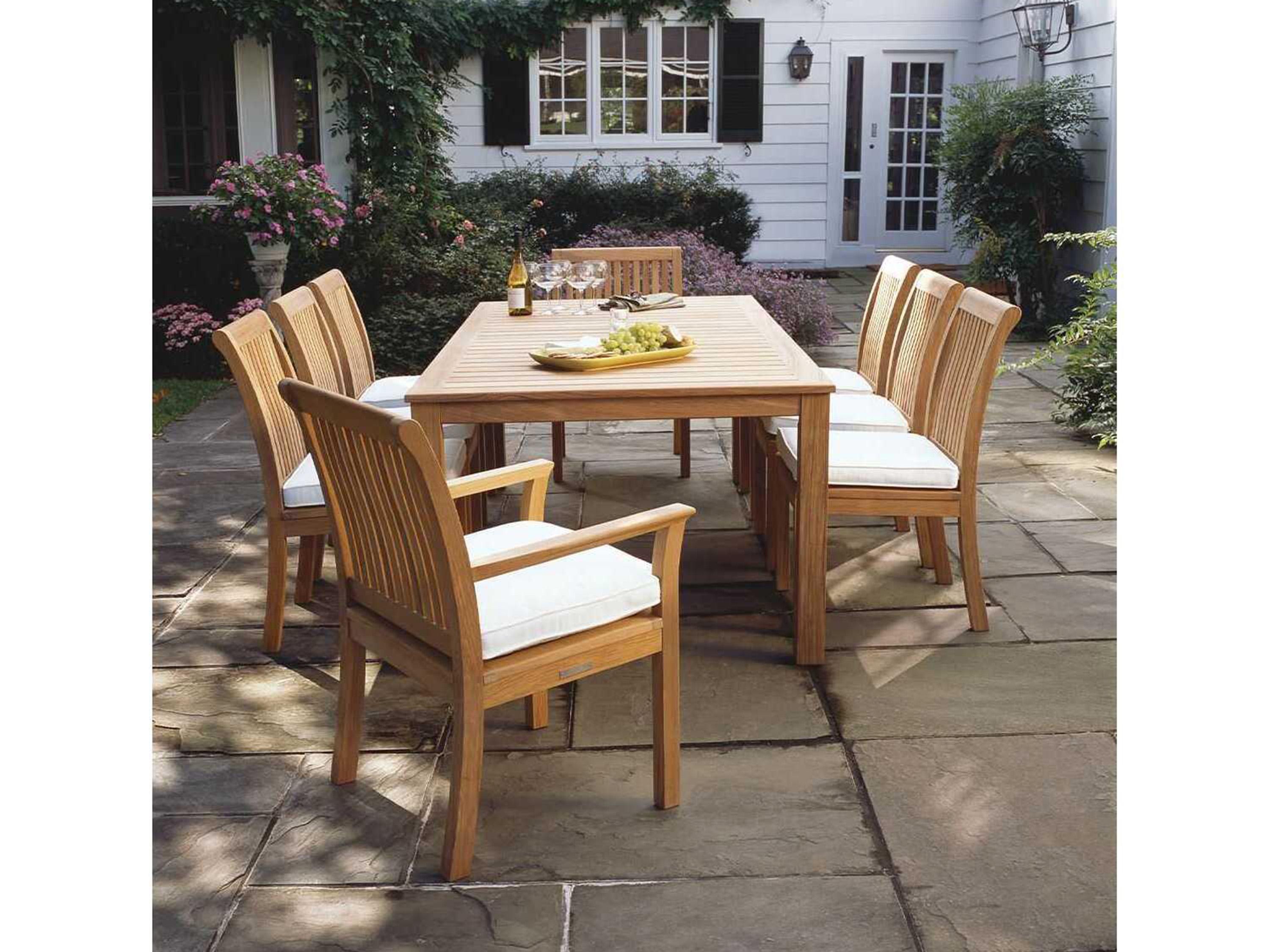 Kingsley Bate Chelsea Teak Dining Arm Chair