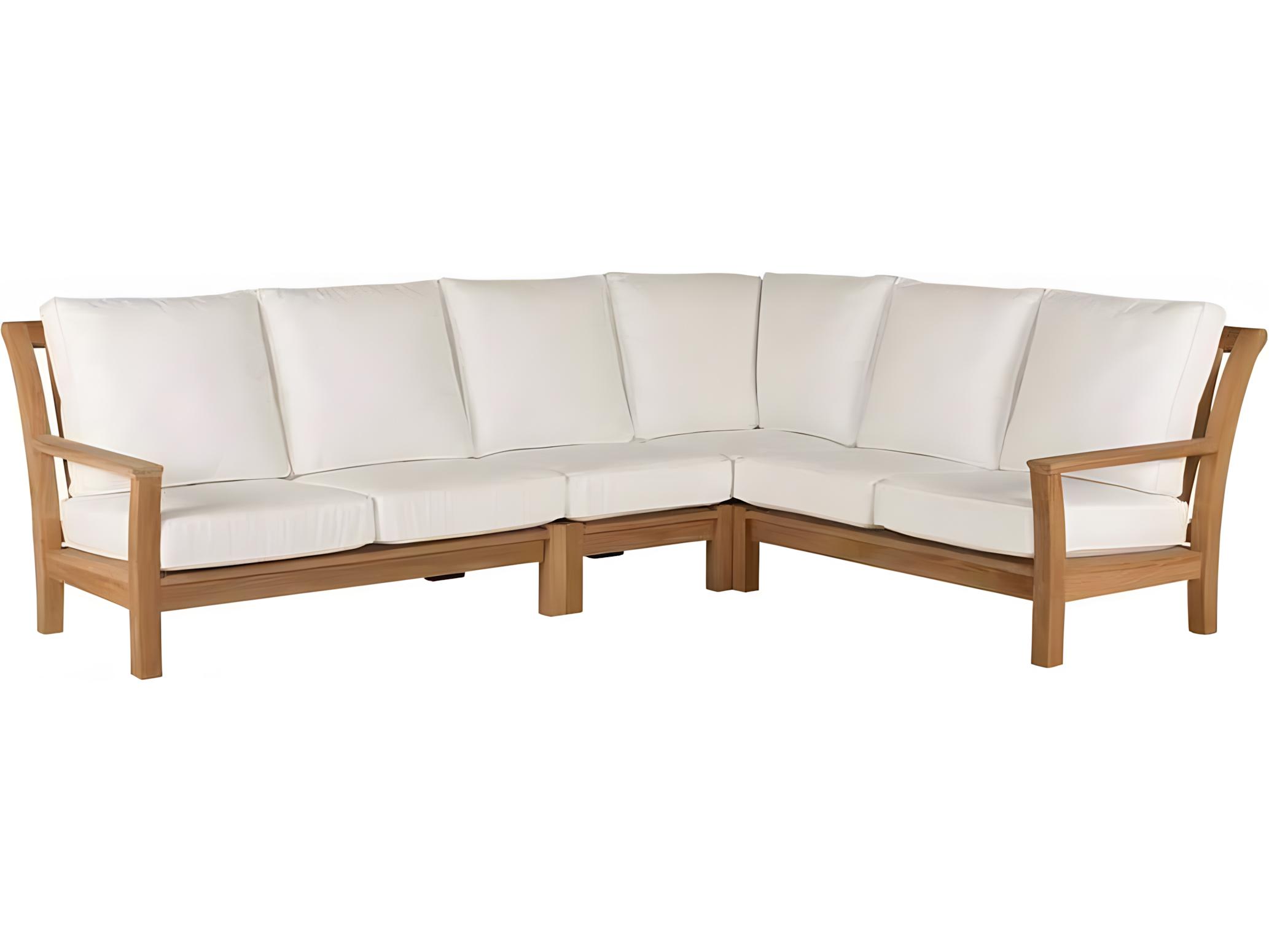 Kingsley Bate Special Order Chelsea Teak Cushion Modular Lounge Chair