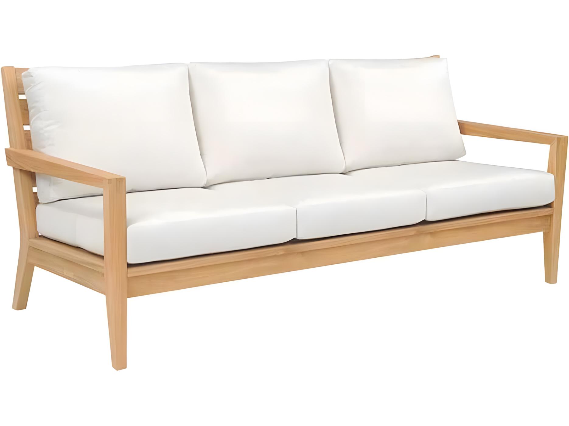 Kingsley Bate Algarve Teak Cushion Sofa