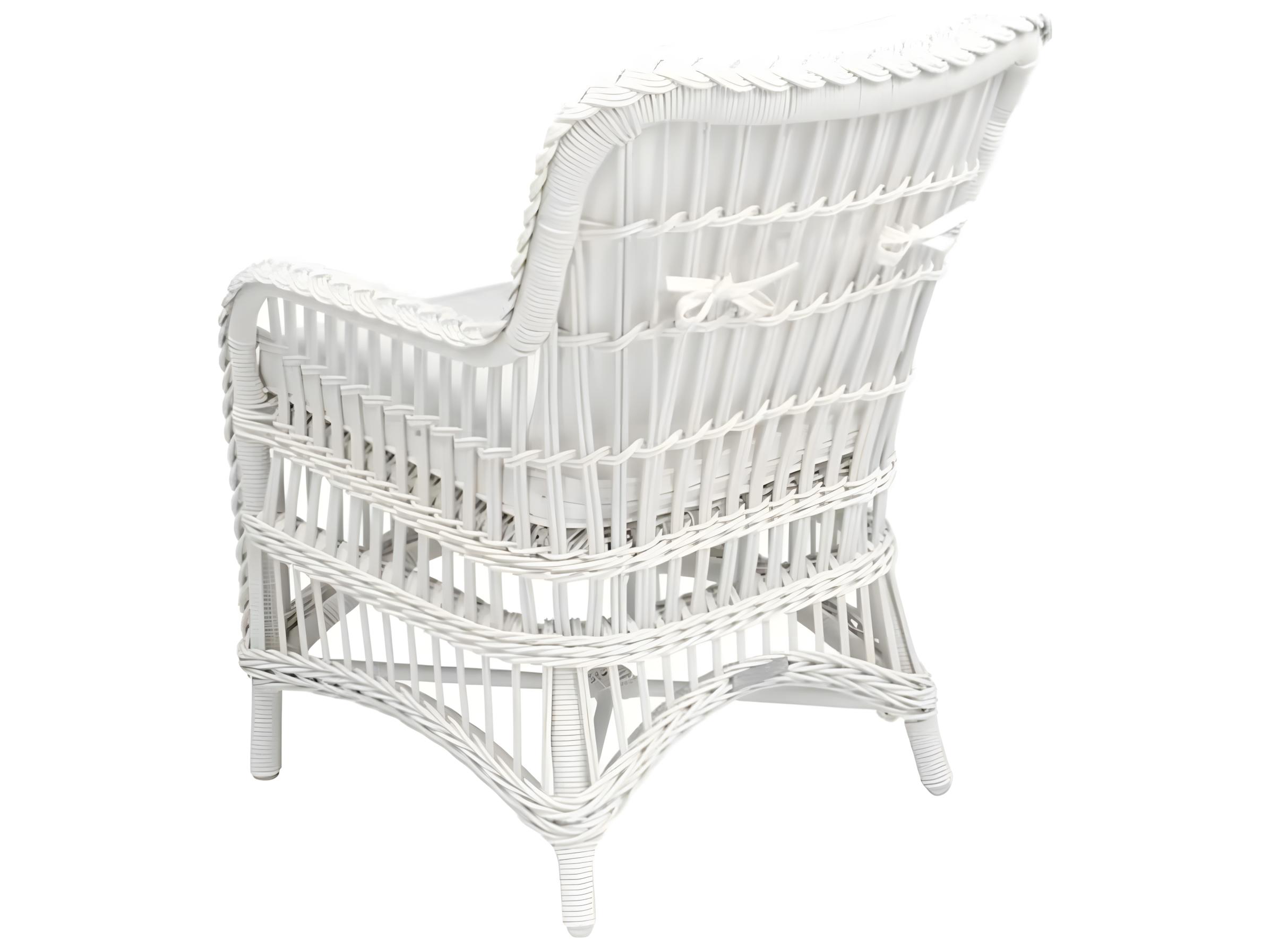 Kingsley Bate Chatham Wicker Cushion Dining Chair