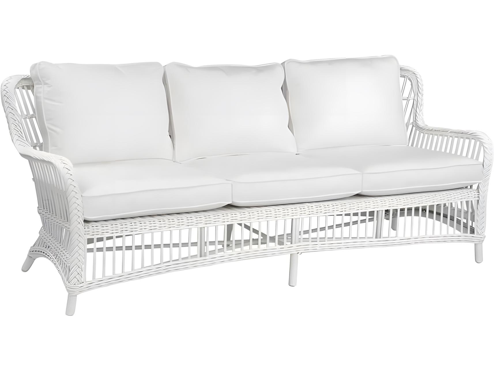 Kingsley Bate Chatham Wicker Cushion Sofa