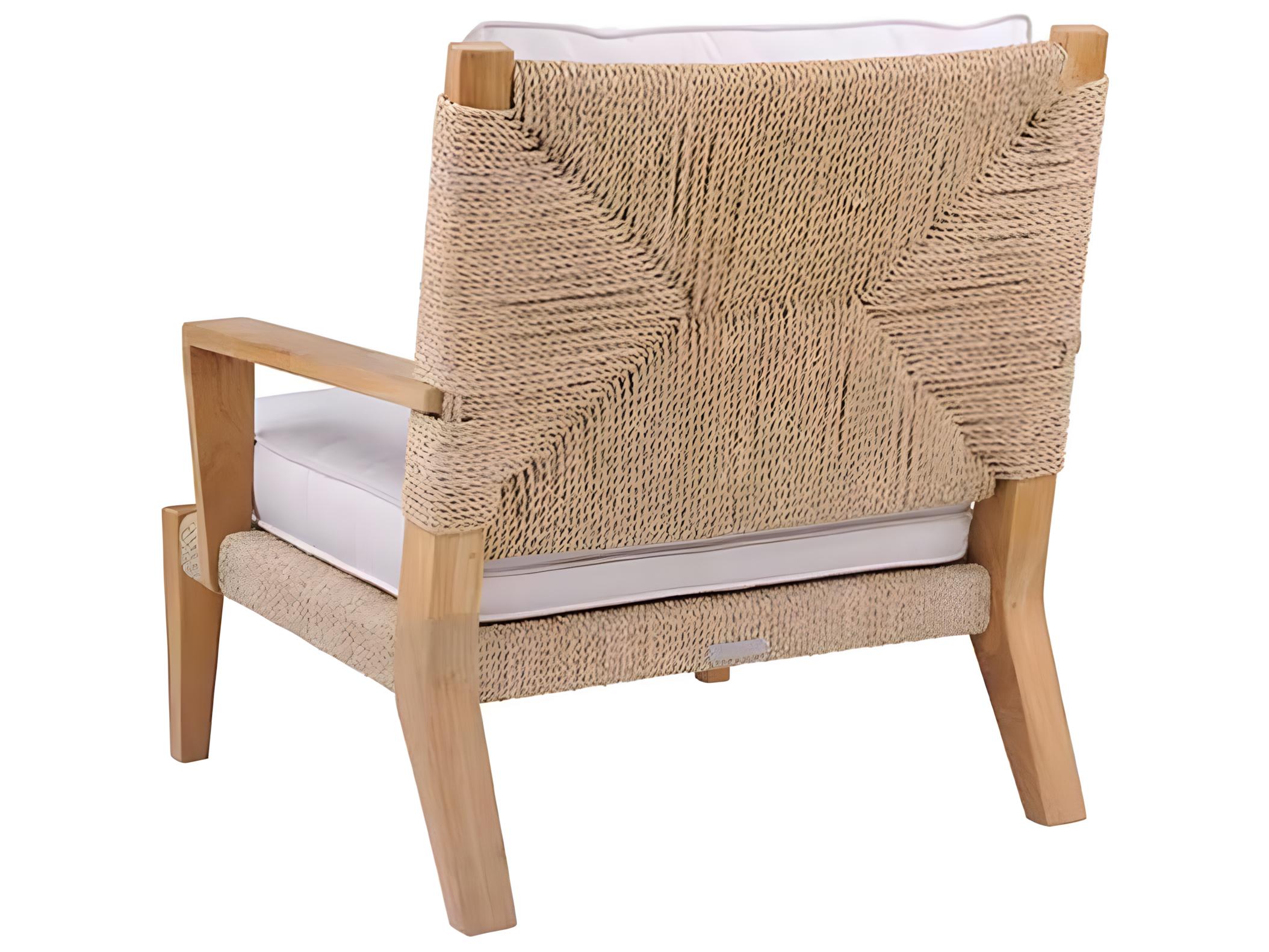 Kingsley Bate Hadley Teak Cushion Lounge Chair