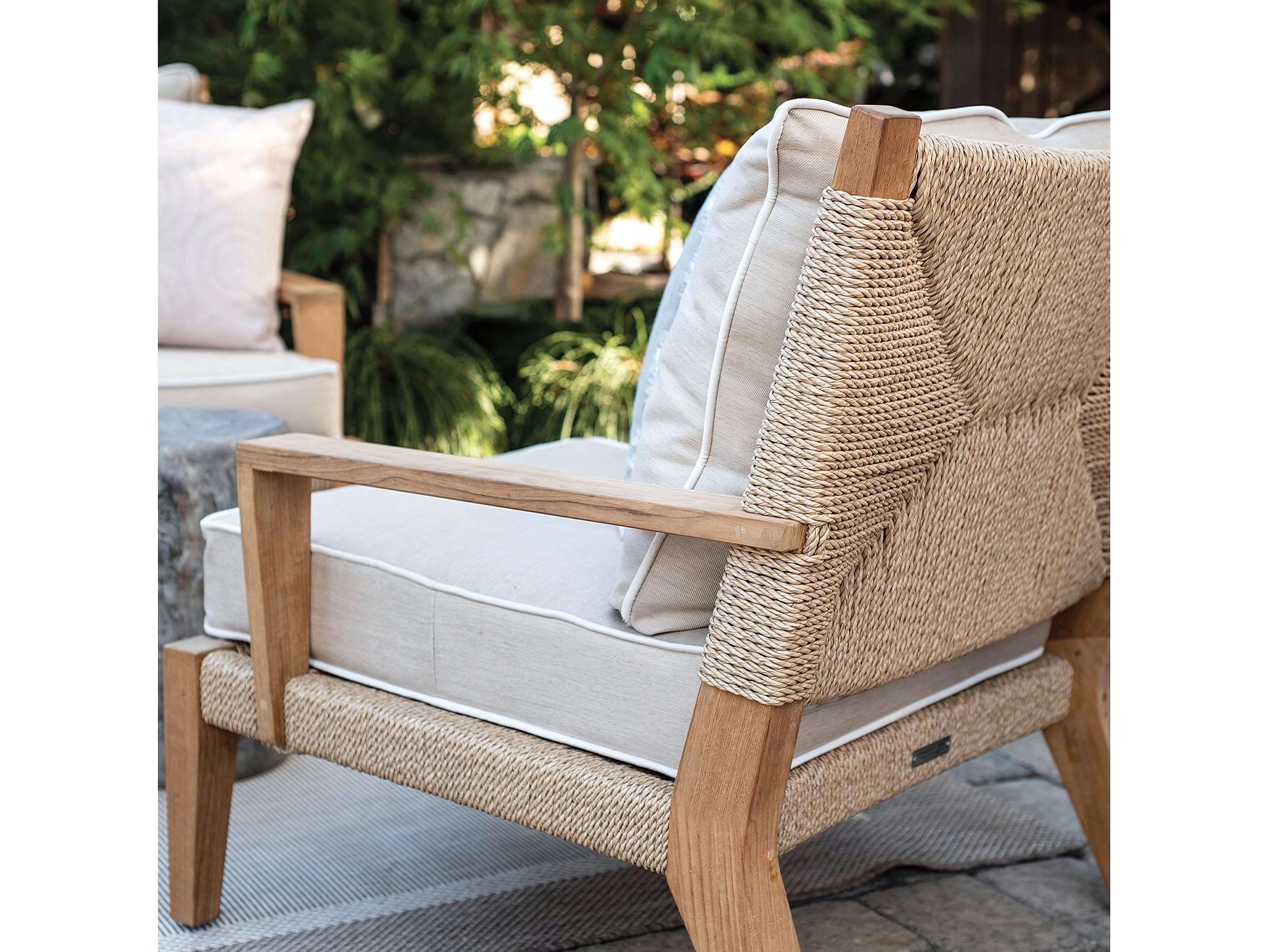 Kingsley Bate Special Order Hadley Teak Cushion Lounge Chair
