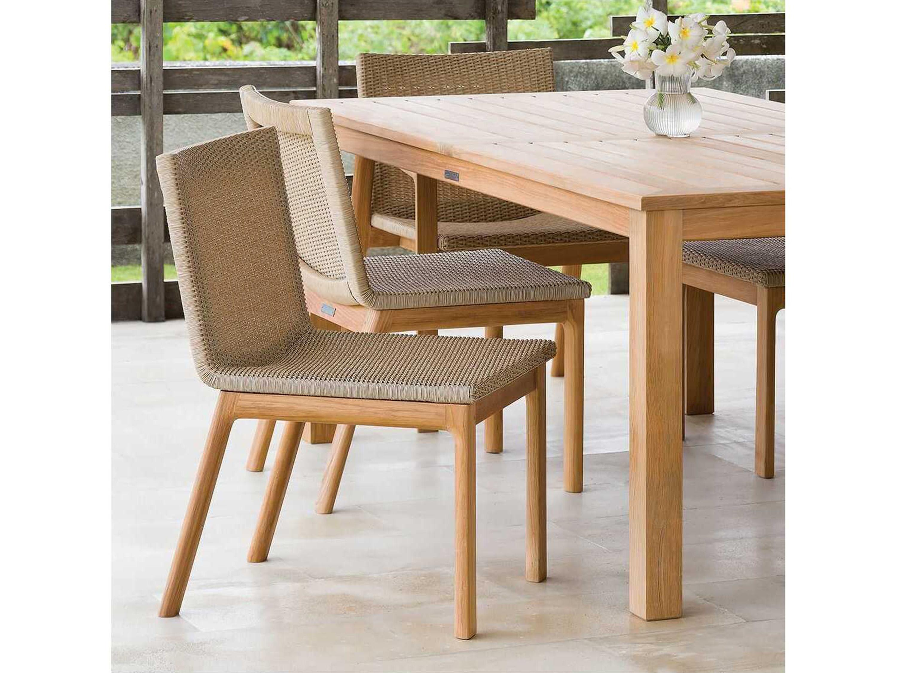 Kingsley Bate Hana Teak Wicker Dining Chair