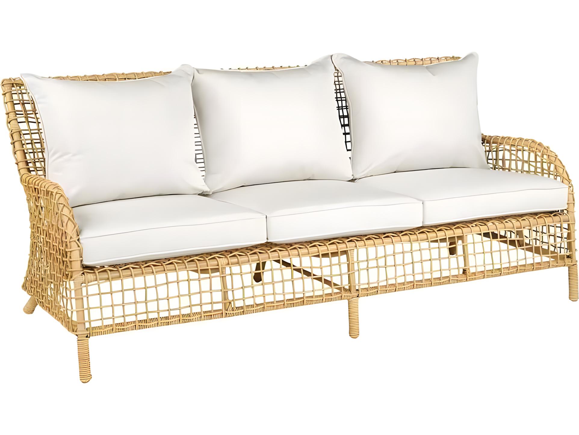 Kingsley Bate Charlotte Aluminum Cushion Sofa