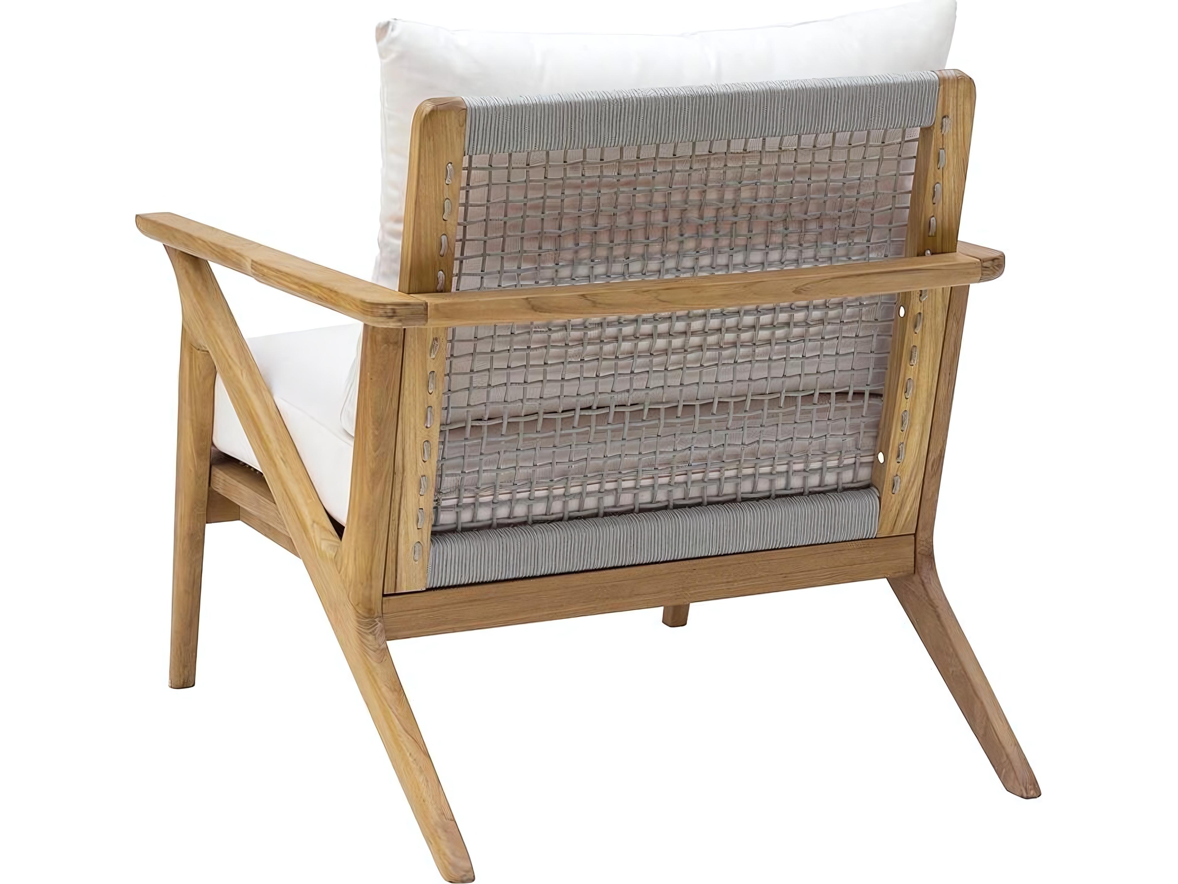 Kingsley Bate Special Order Soho Teak Cushion Lounge Chair