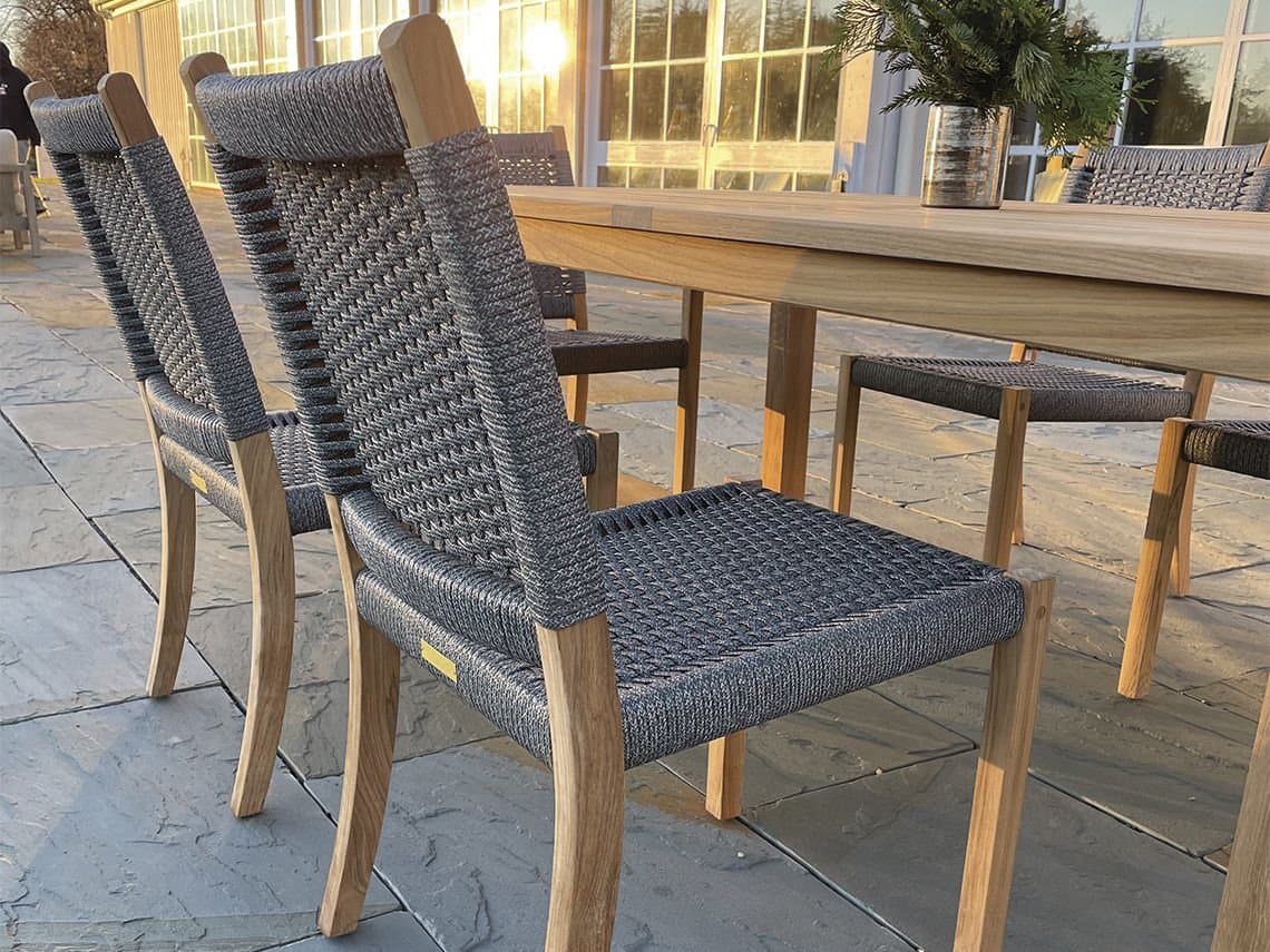 Kingsley Bate Hudson Teak Dining Set