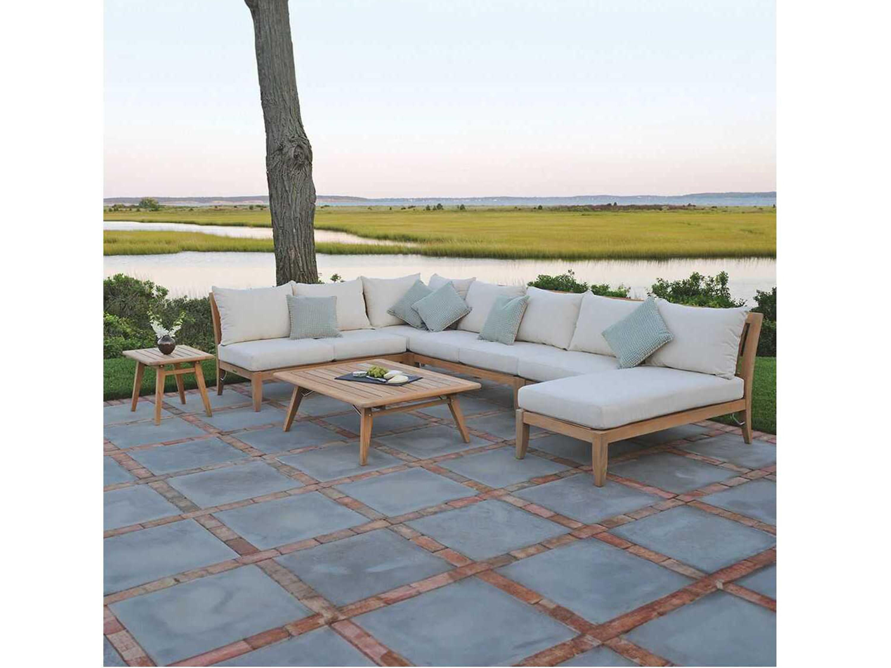 Kingsley Bate Special Order Ipanema Teak Cushion Modular Lounge Chair