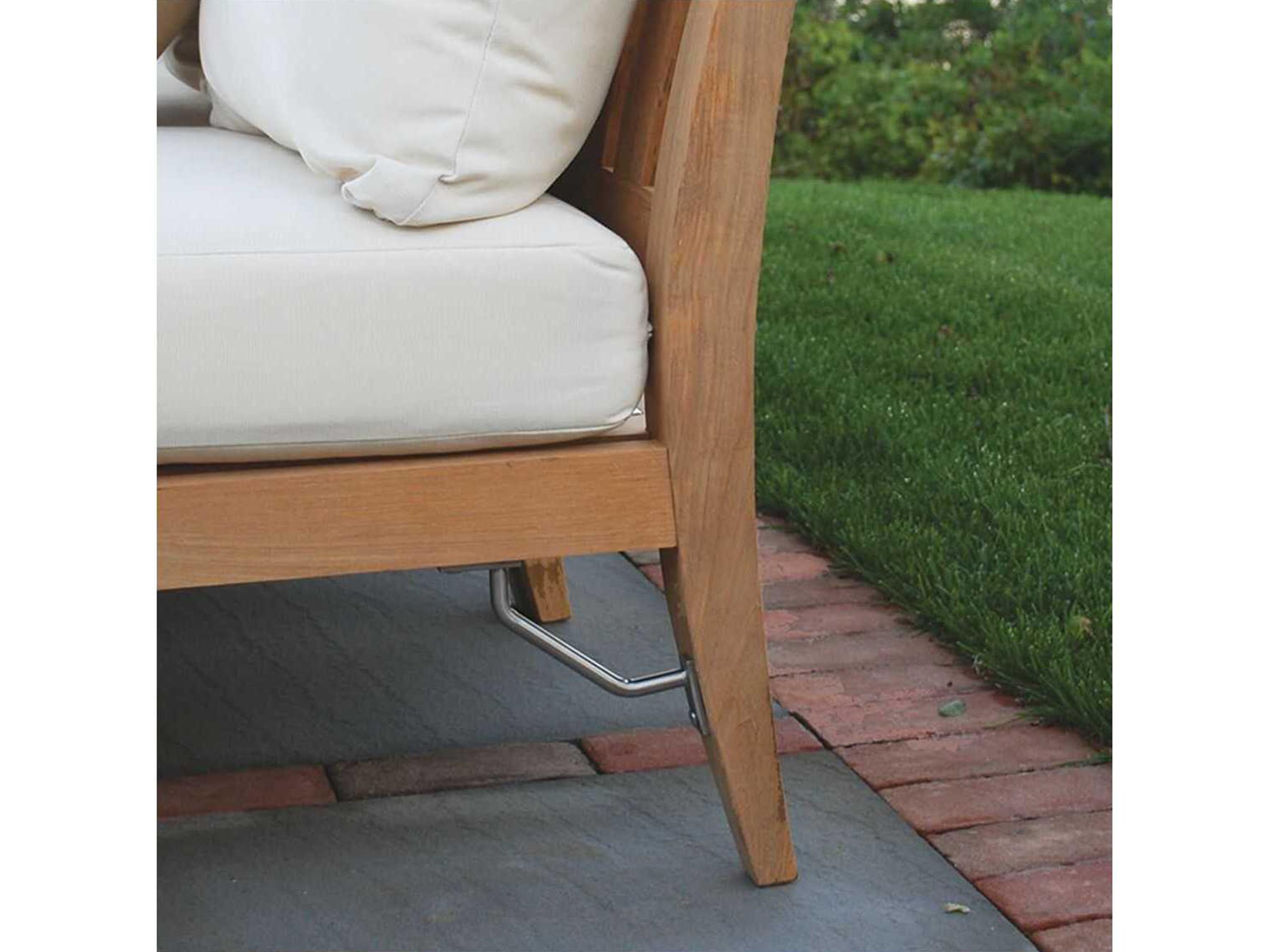 Kingsley Bate Special Order Ipanema Teak Cushion Modular Lounge Chair