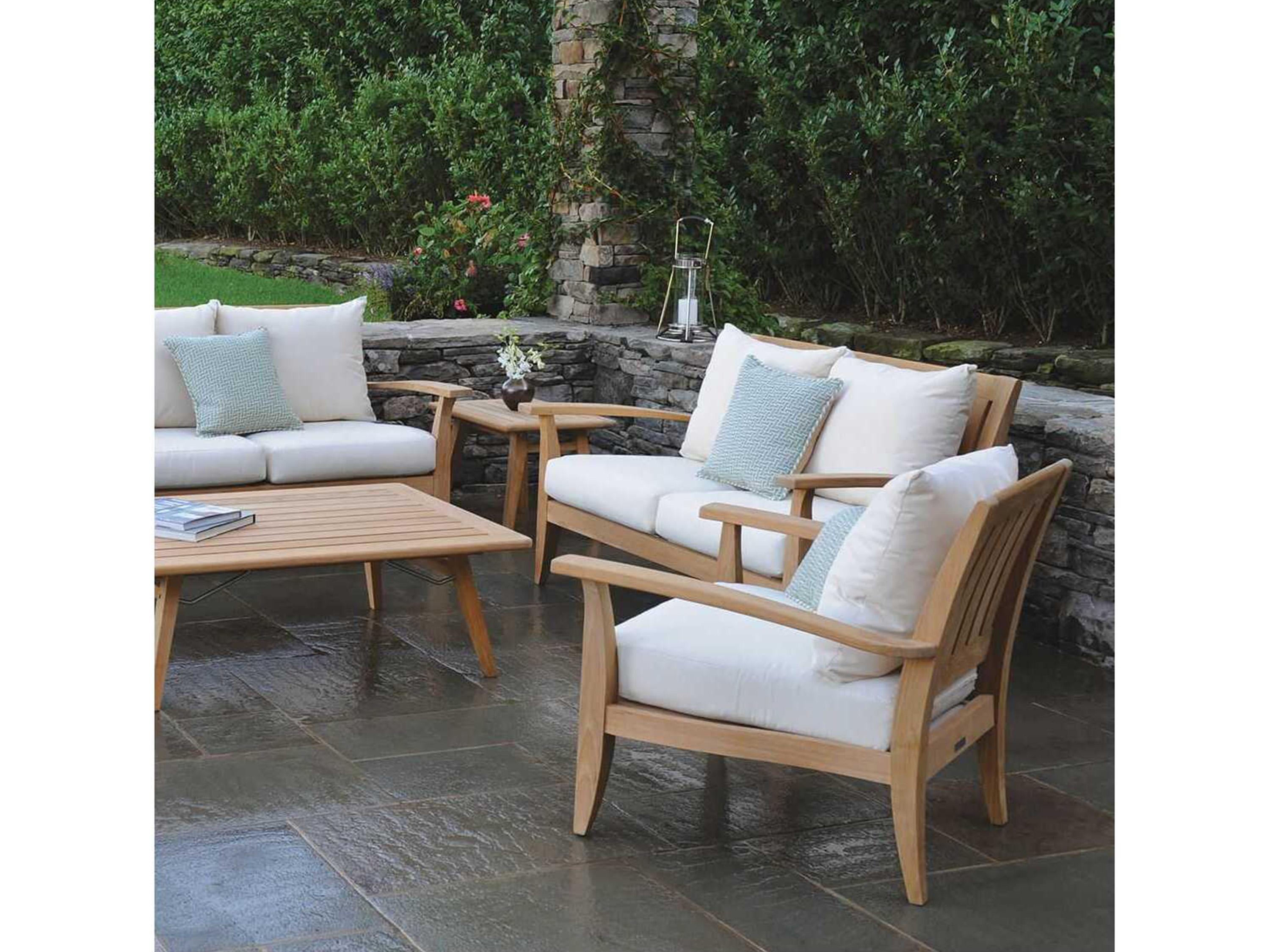 Kingsley Bate Ipanema Teak Cushion Lounge Chair