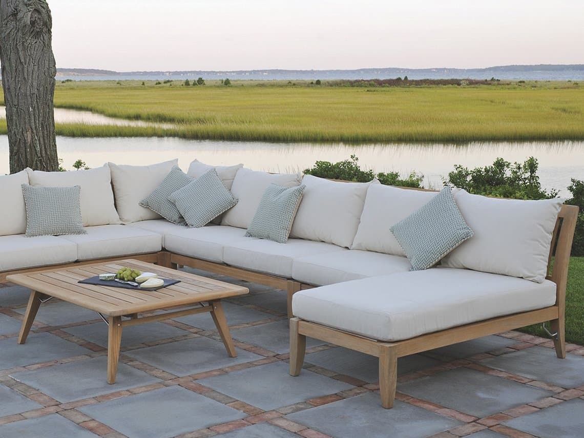 Kingsley Bate Ipanema Teak Cushion Lounge Set