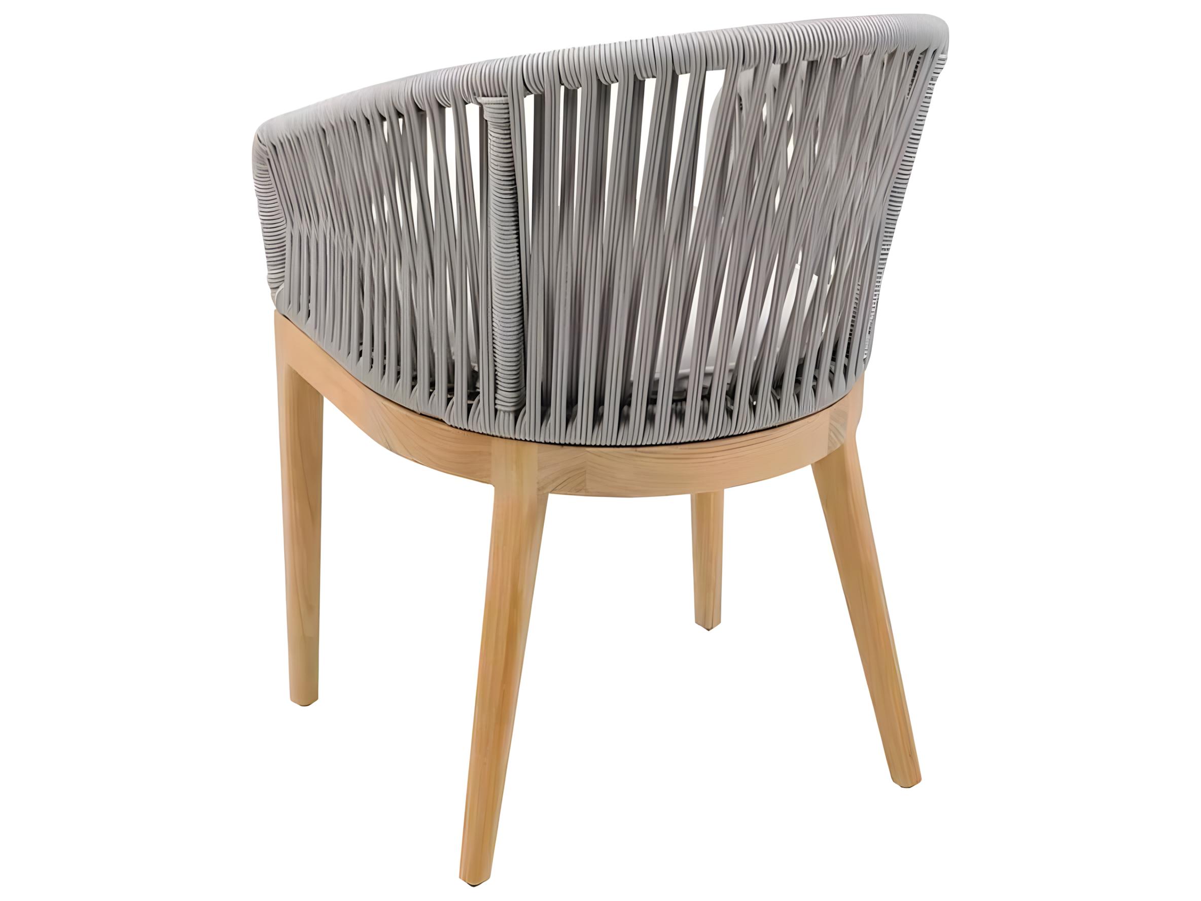 Kingsley Bate Lucia Rope Cushion Dining Arm Chair