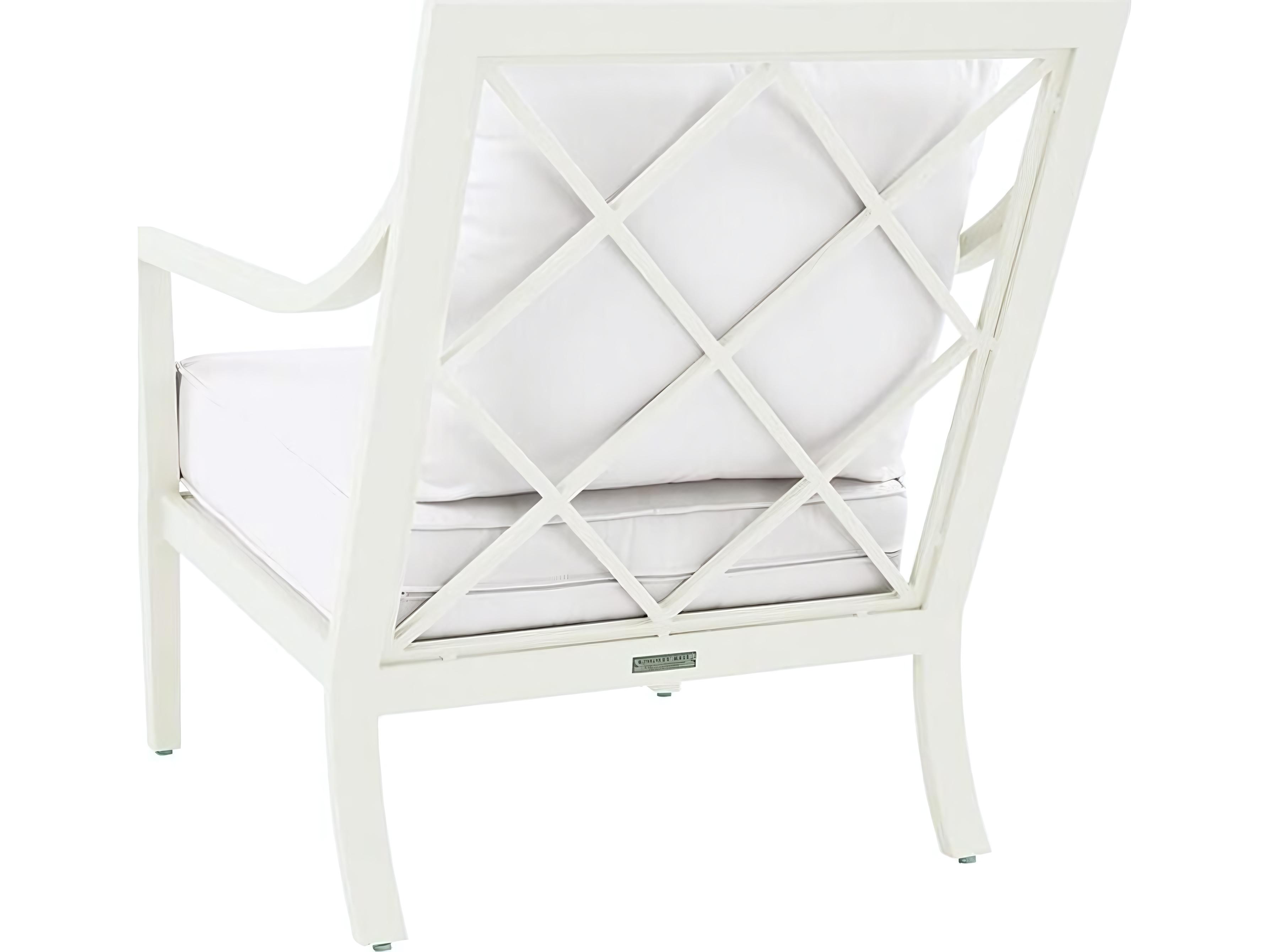 Kingsley Bate Special Order Meredith Aluminum Cushion Lounge Chair