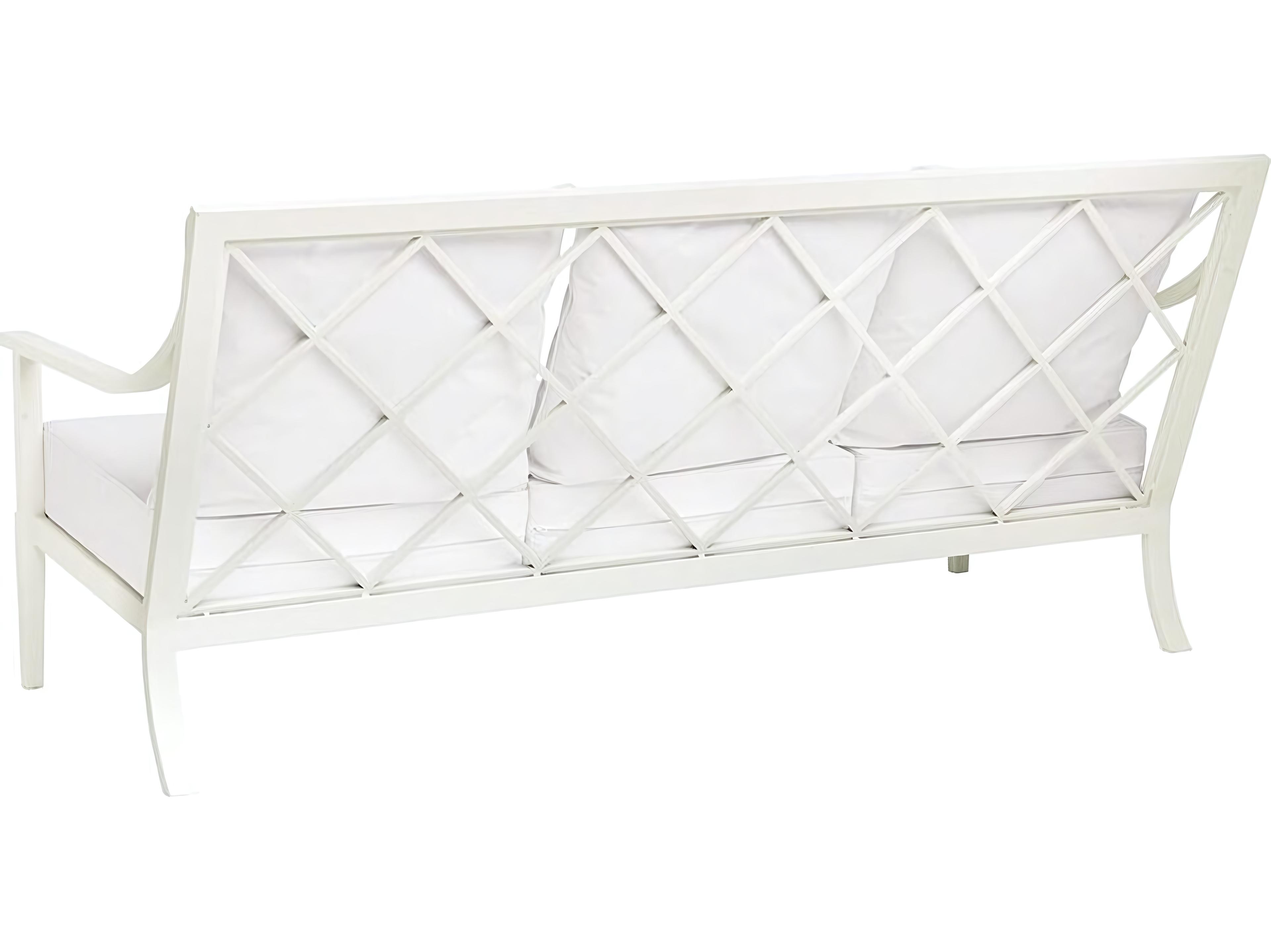 Kingsley Bate Special Order Meredith Aluminum Cushion Sofa