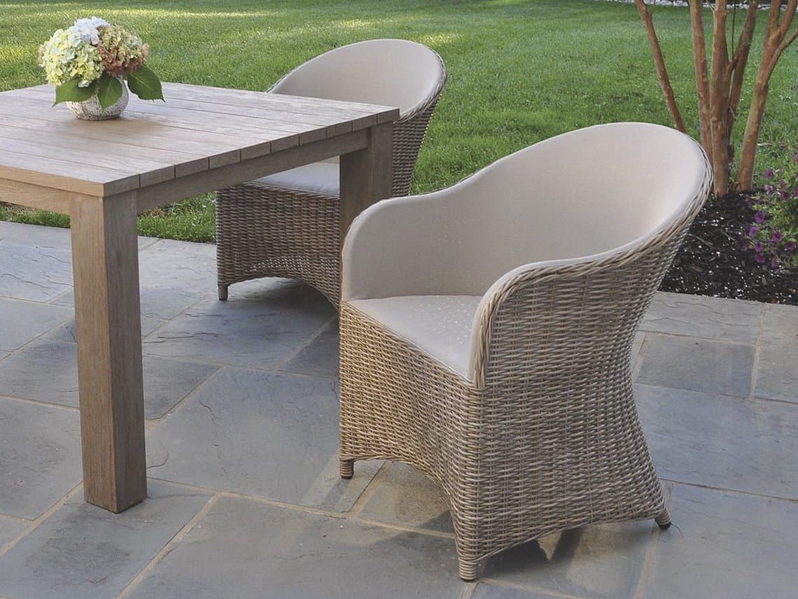Kingsley Bate Milano Wicker Dining Set