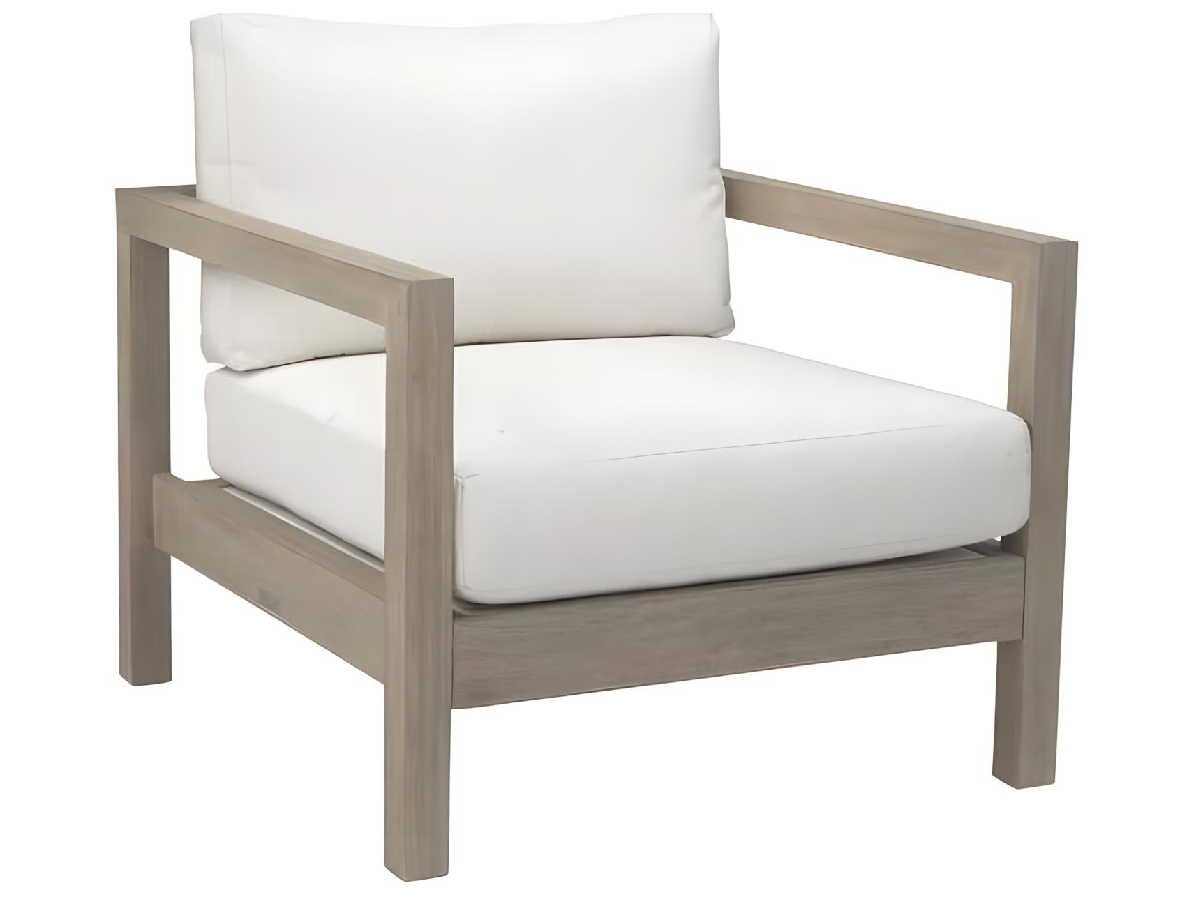 Kingsley Bate Special Order Montauk Teak Cushion Lounge Chair