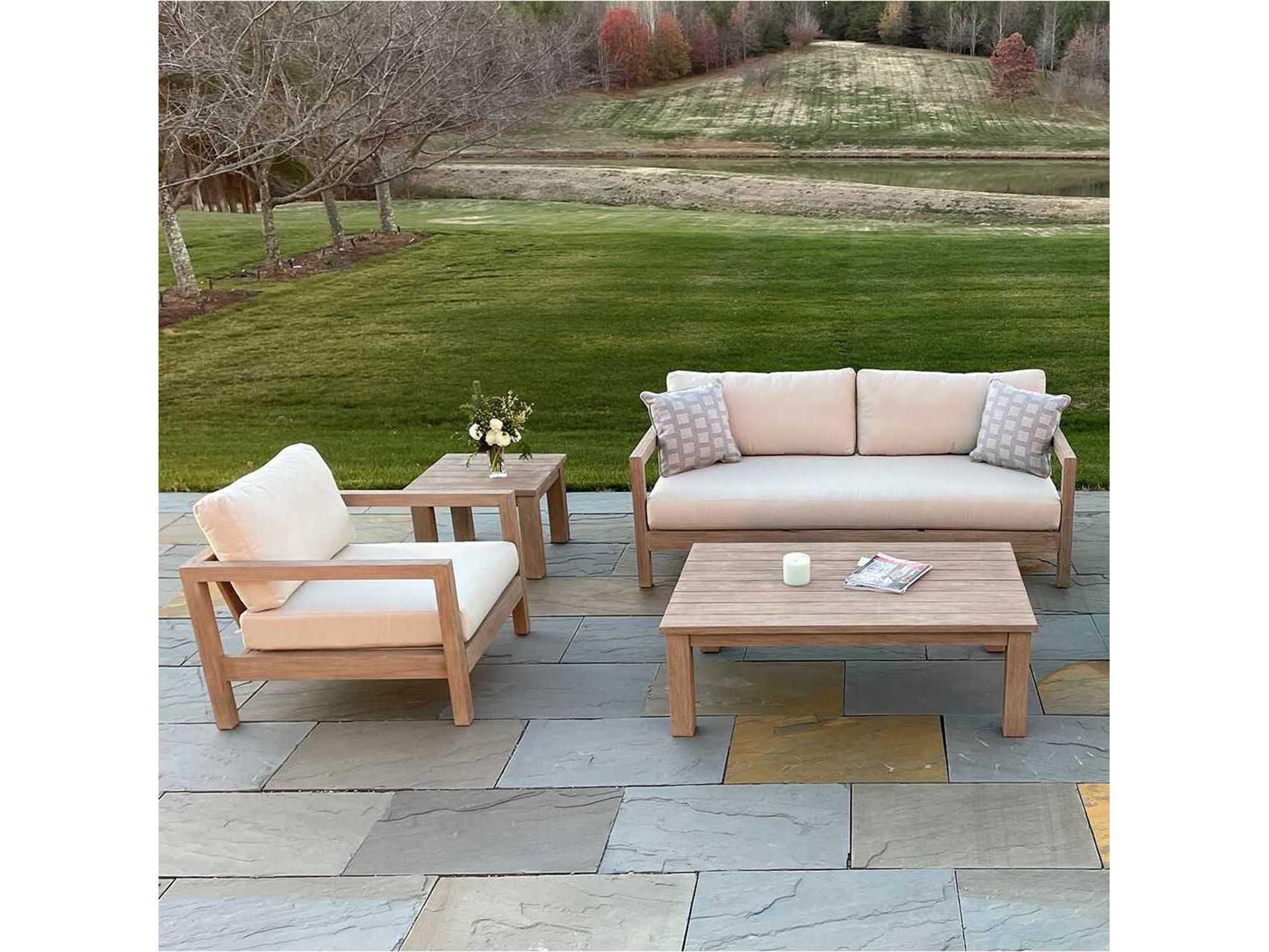 Kingsley Bate Special Order Montauk Teak Cushion Lounge Chair