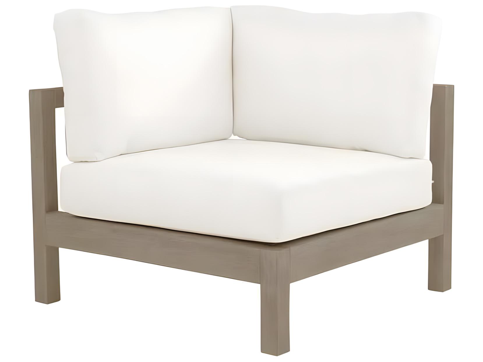 Kingsley Bate Special Order Montauk Teak Cushion Corner Lounge Chair