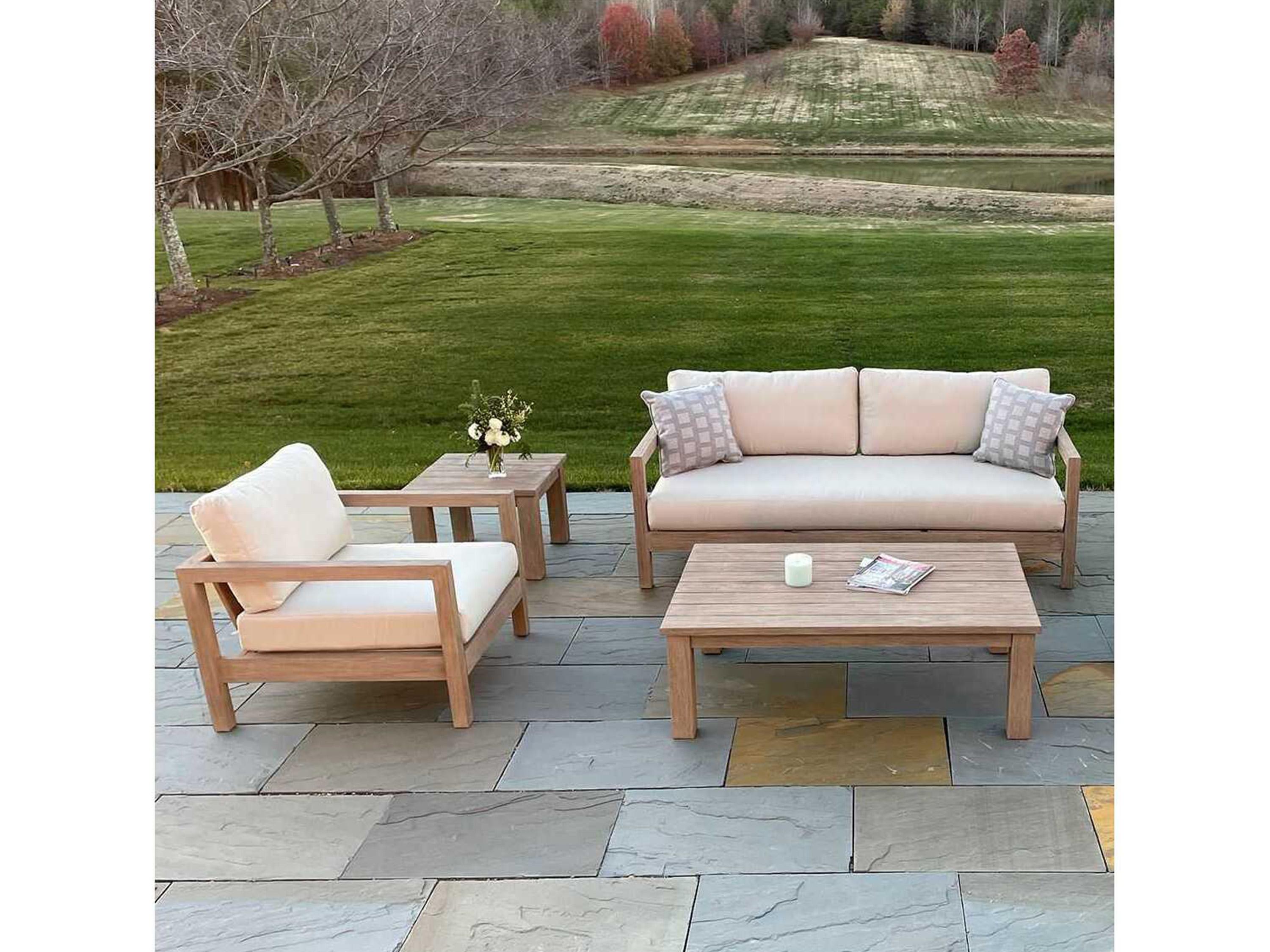 Kingsley Bate Special Order Montauk Teak Cushion Sofa