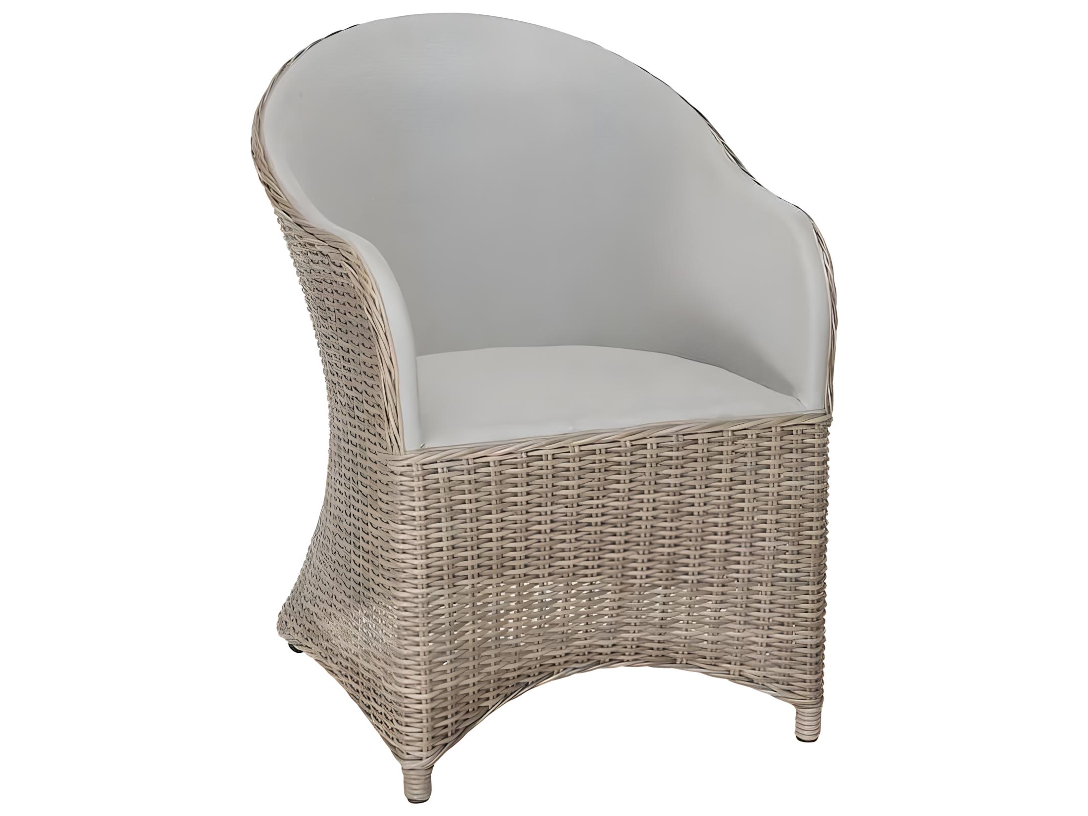 Kingsley Bate Milano Wicker Sling Dining Arm Chair
