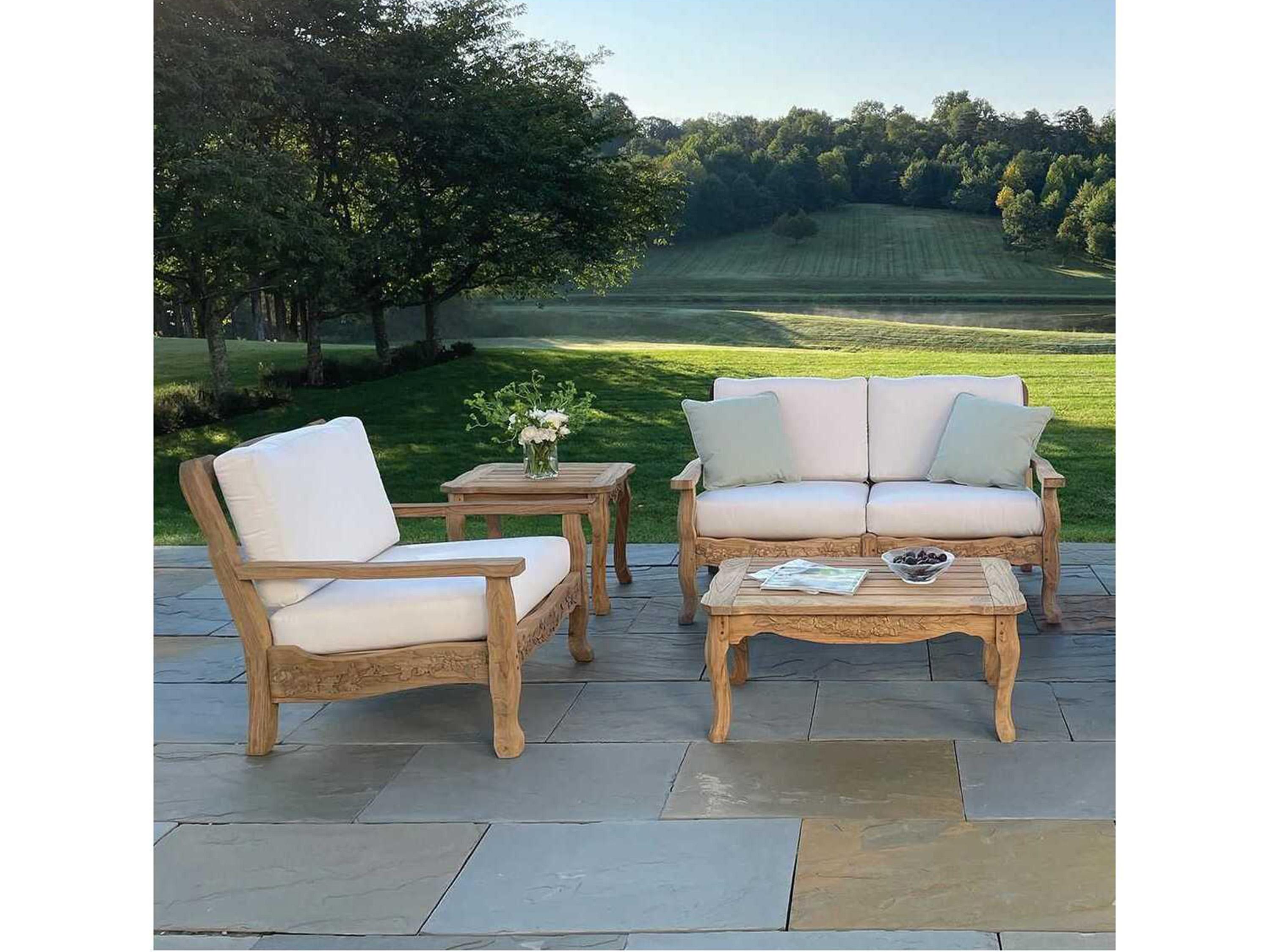 Kingsley Bate Normandy Teak 25"W x 20"D Rectangular End Table