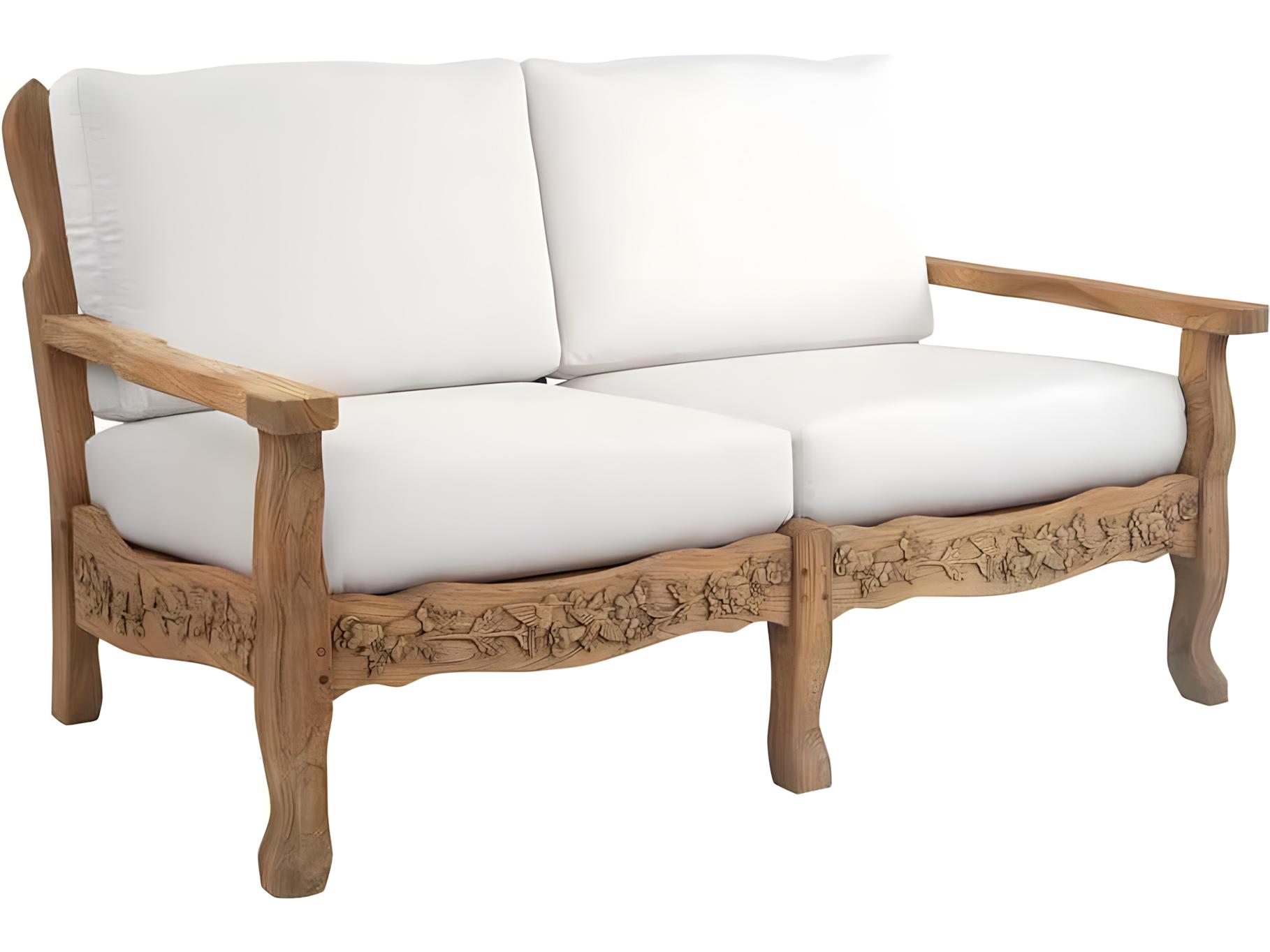 Kingsley Bate Special Order Normandy Teak Cushion Loveseat