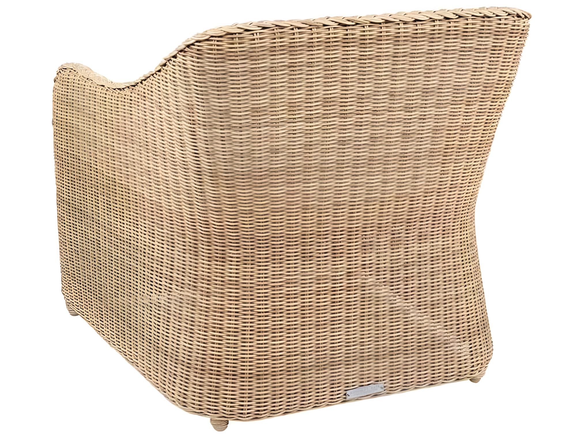 Kingsley Bate Quogue Wicker Sling Lounge Chair