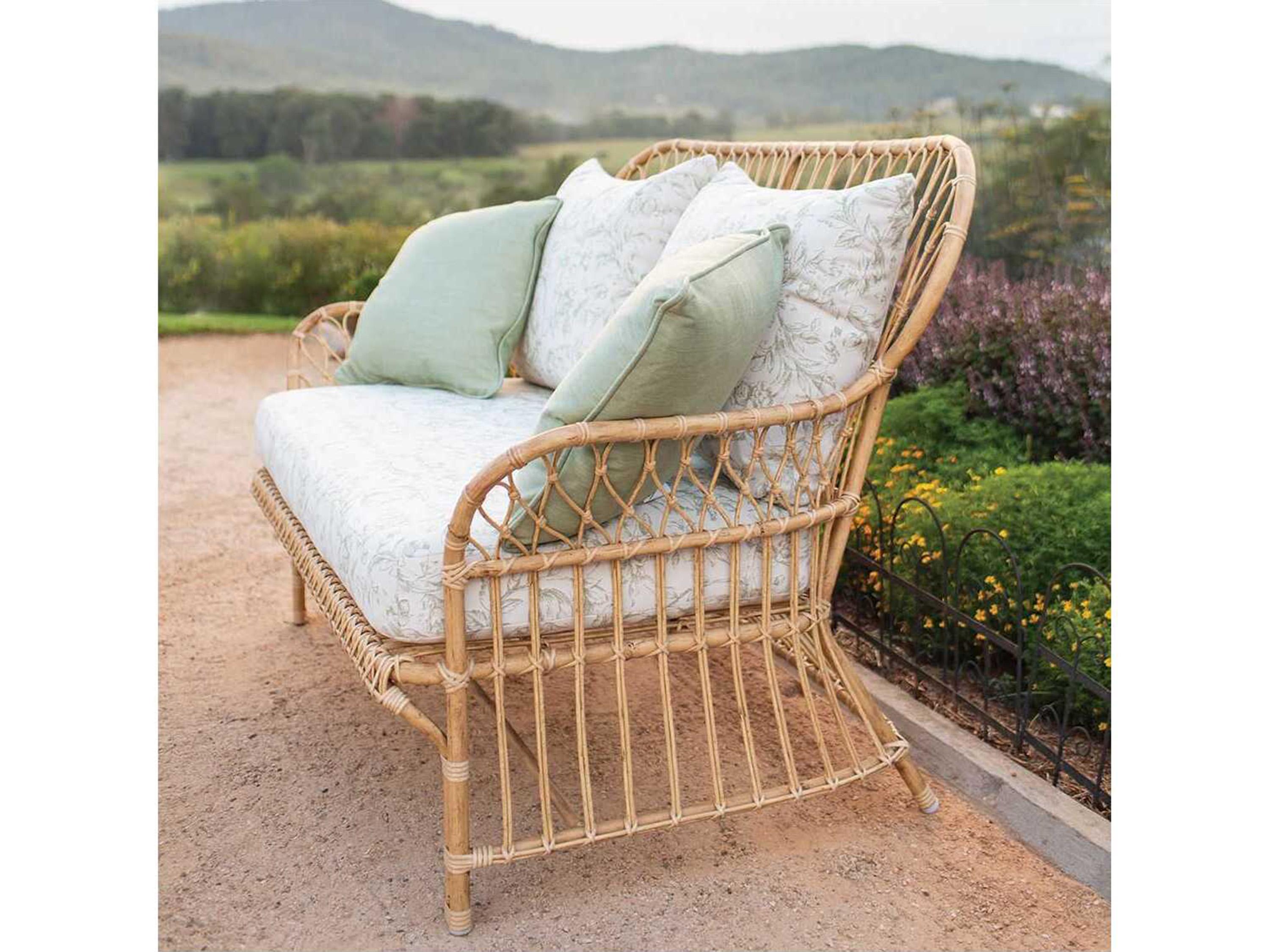 Kingsley Bate Savannah Aluminum Cushion Loveseat