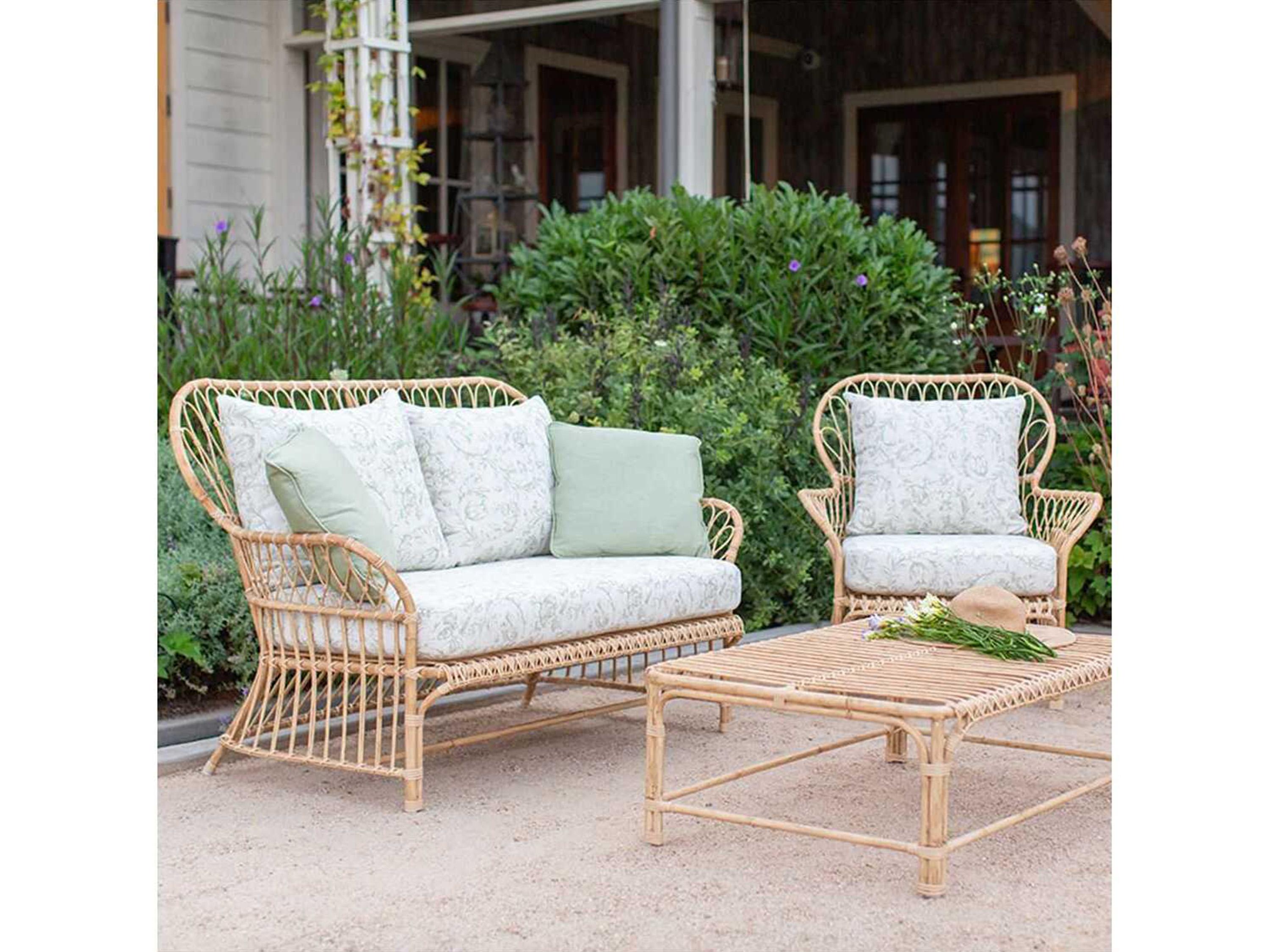 Kingsley Bate Savannah Aluminum Cushion Loveseat